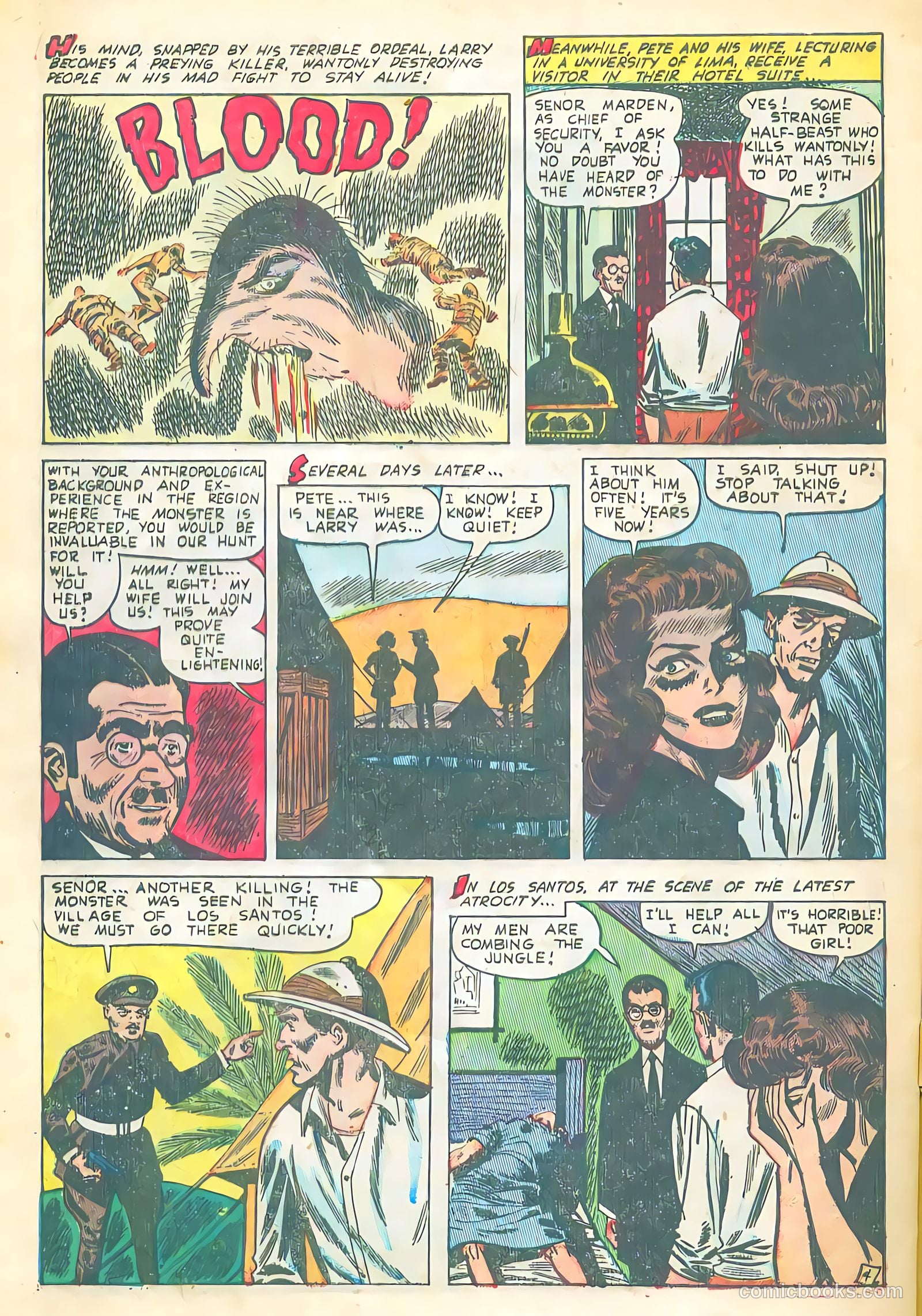 The Unseen #12 (1953) — page 33 of 36