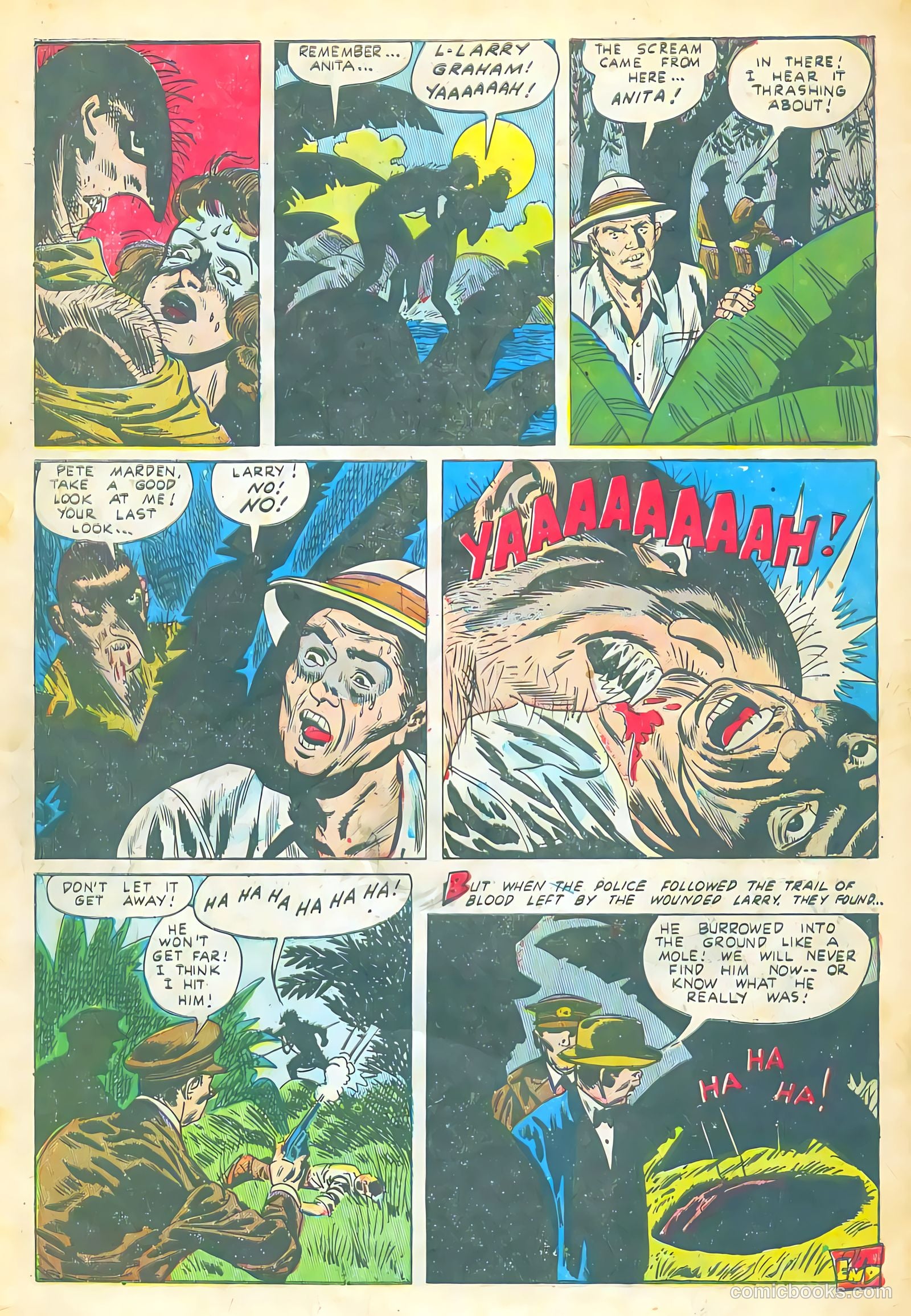 The Unseen #12 (1953) — page 35 of 36