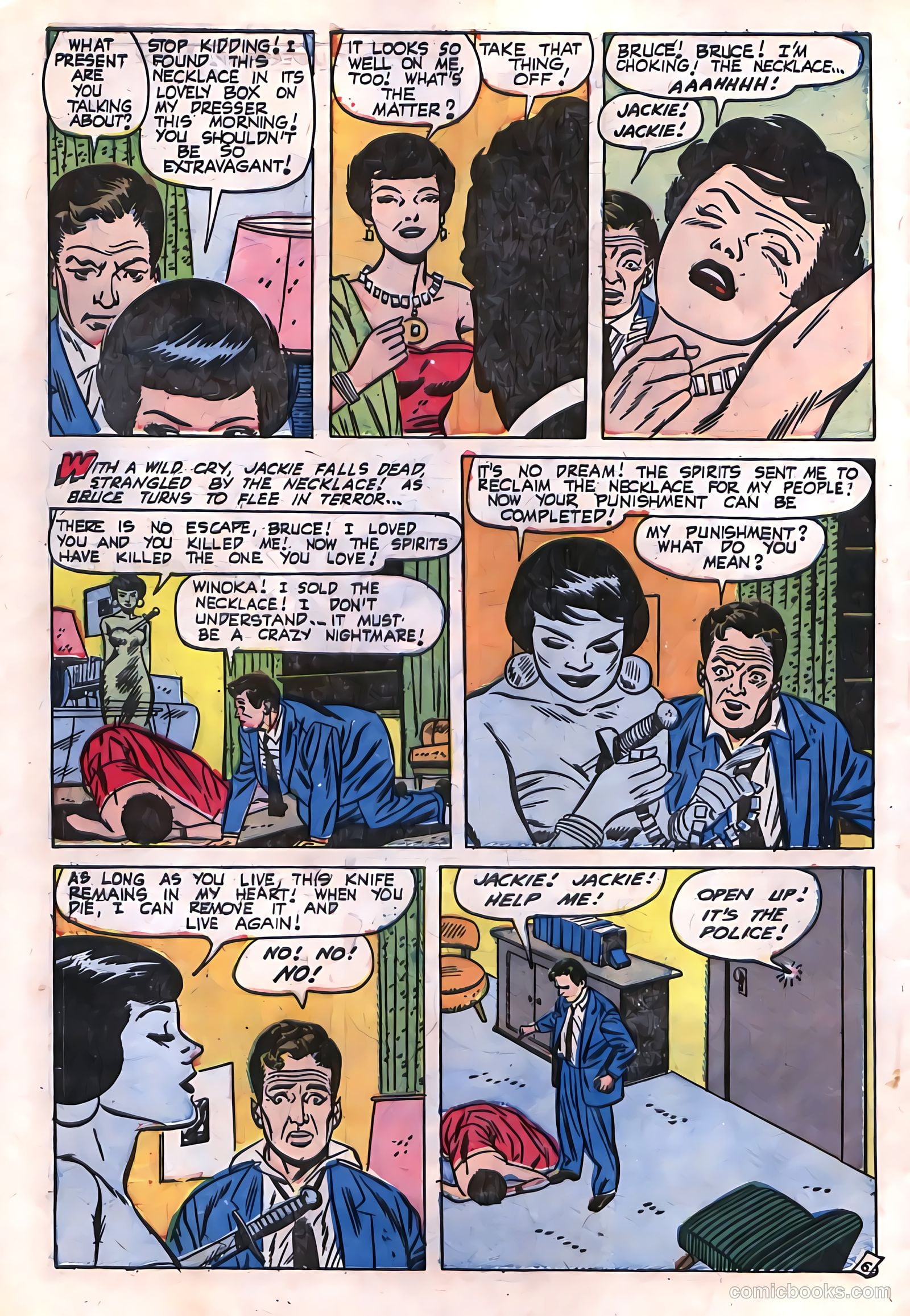 The Unseen #13 (1954) — page 8 of 36