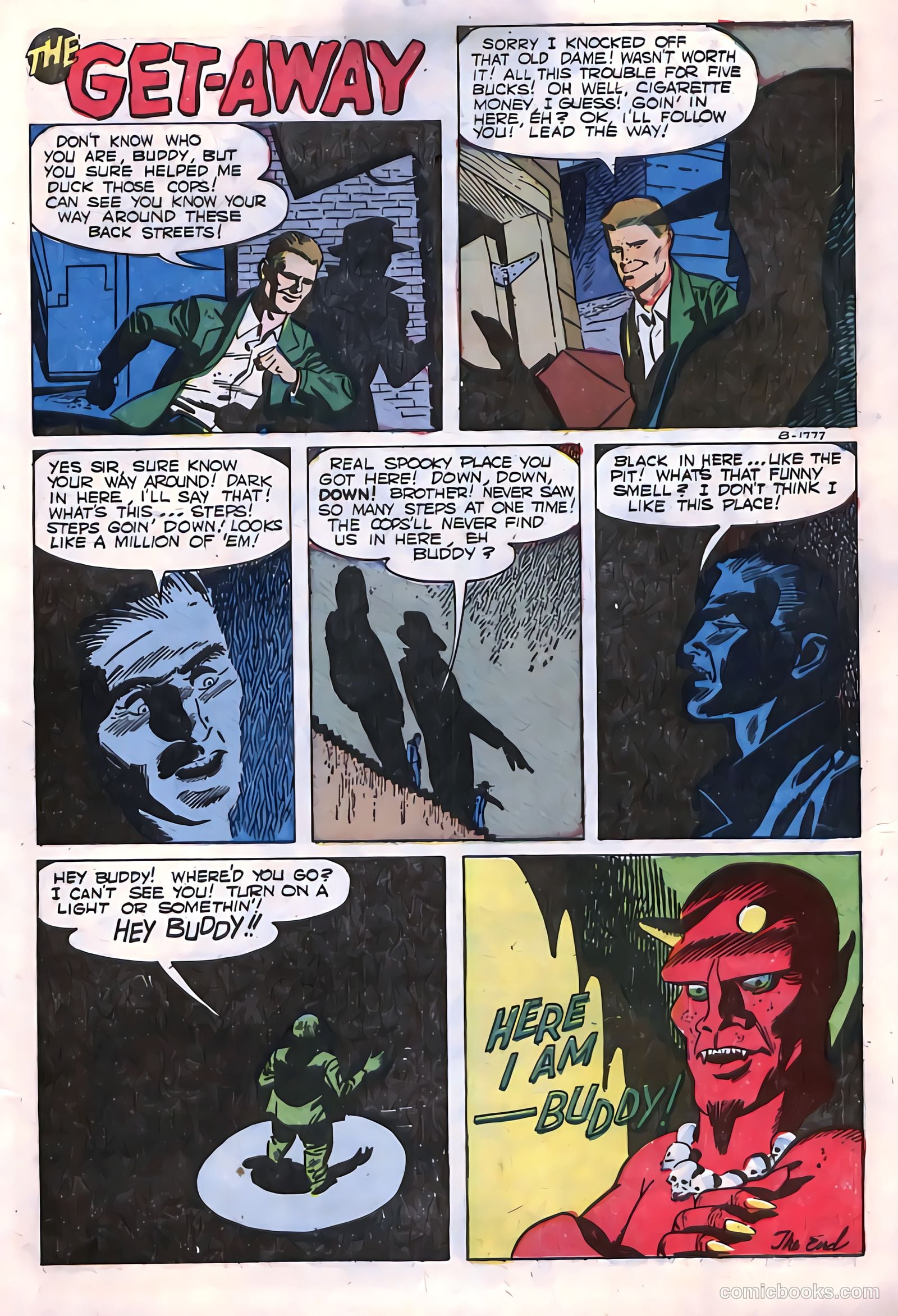 The Unseen #13 (1954) — page 17 of 36