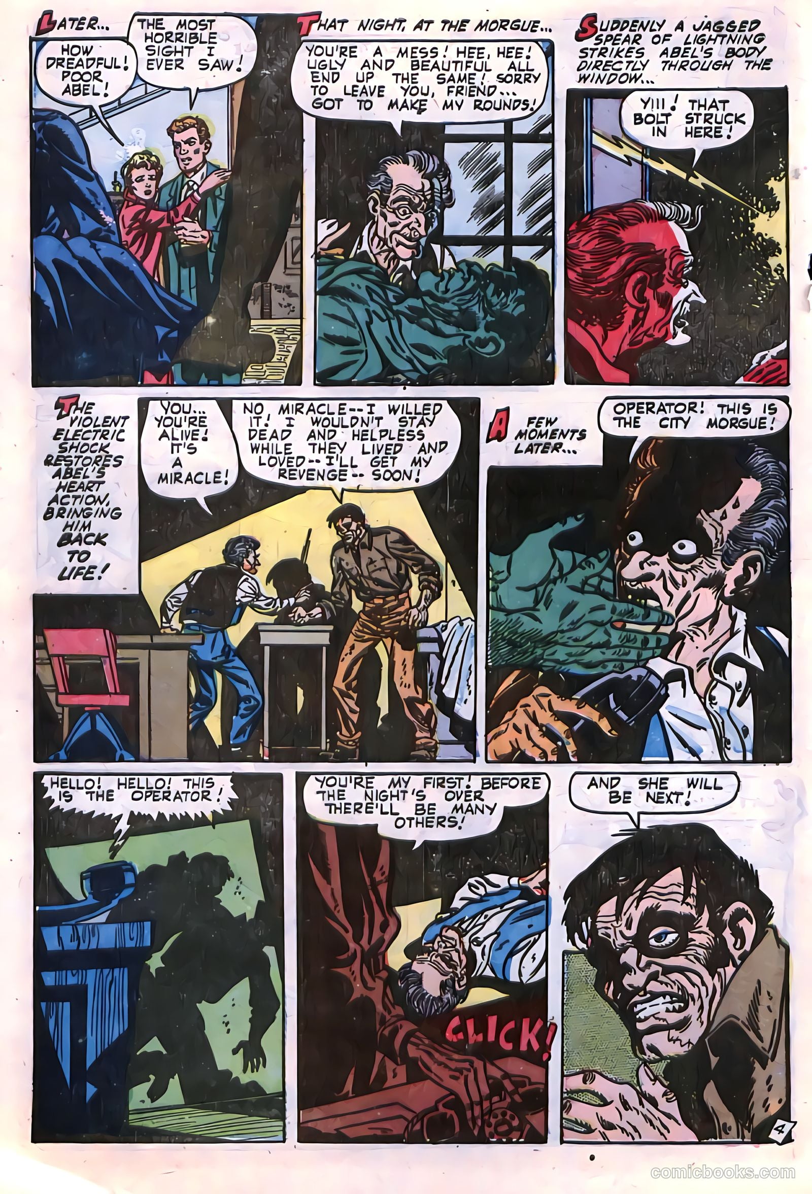 The Unseen #13 (1954) — page 28 of 36