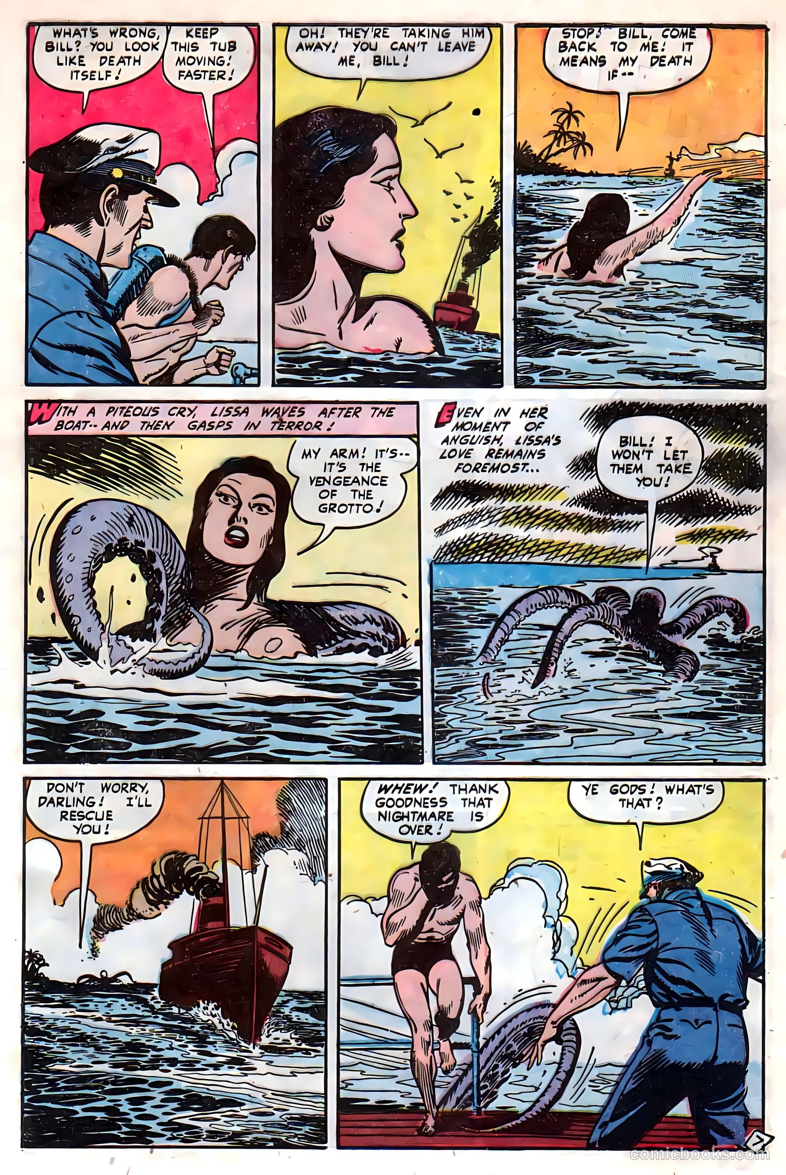 The Unseen #14 (1954) — page 9 of 36