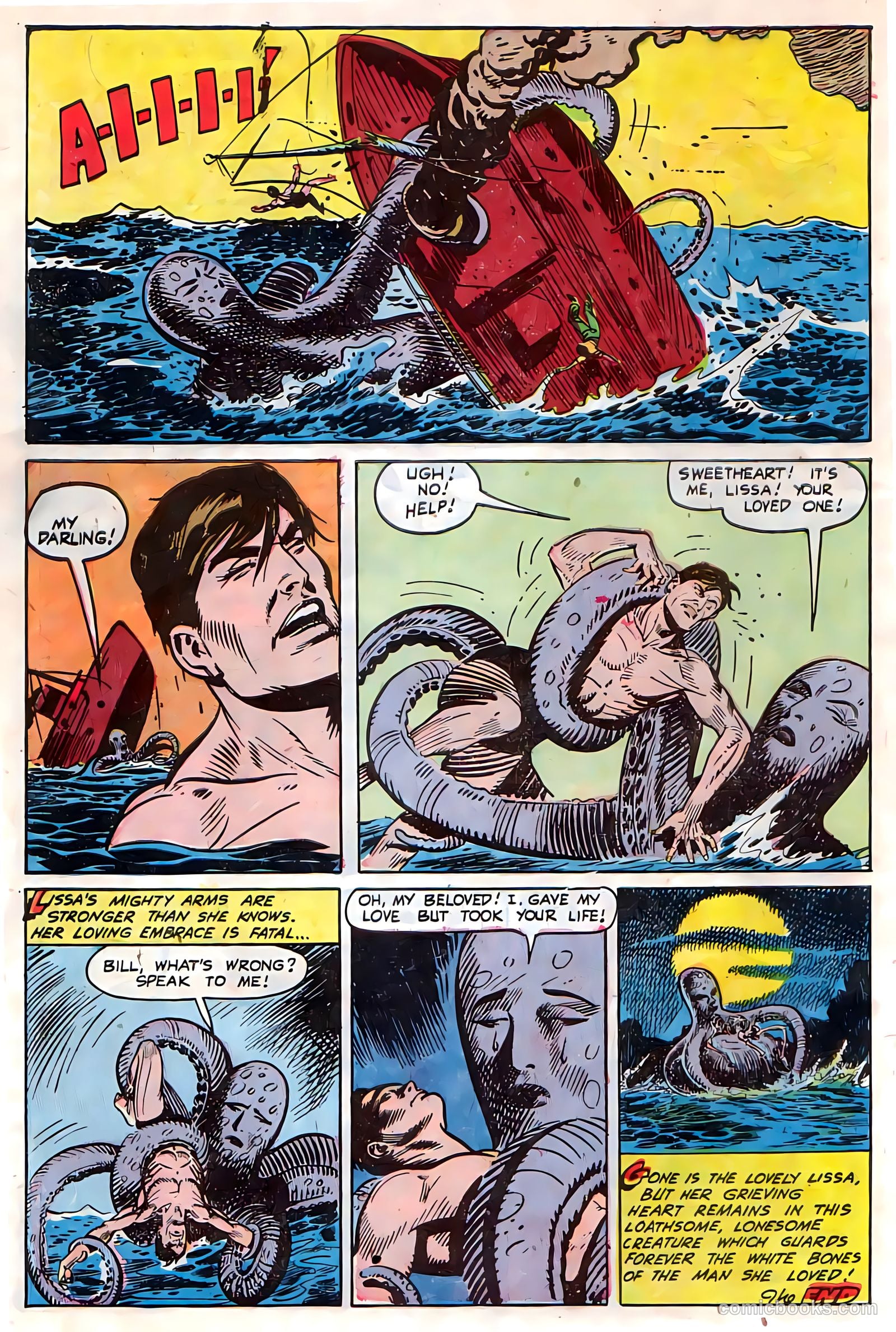 The Unseen #14 (1954) — page 10 of 36