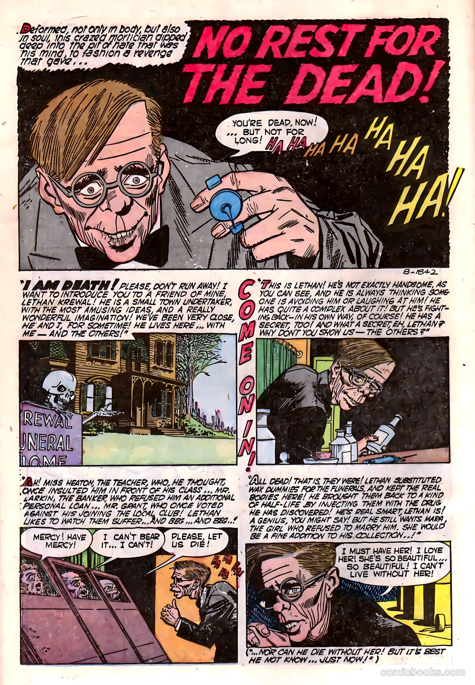 The Unseen #14 (1954) — page 12 of 36