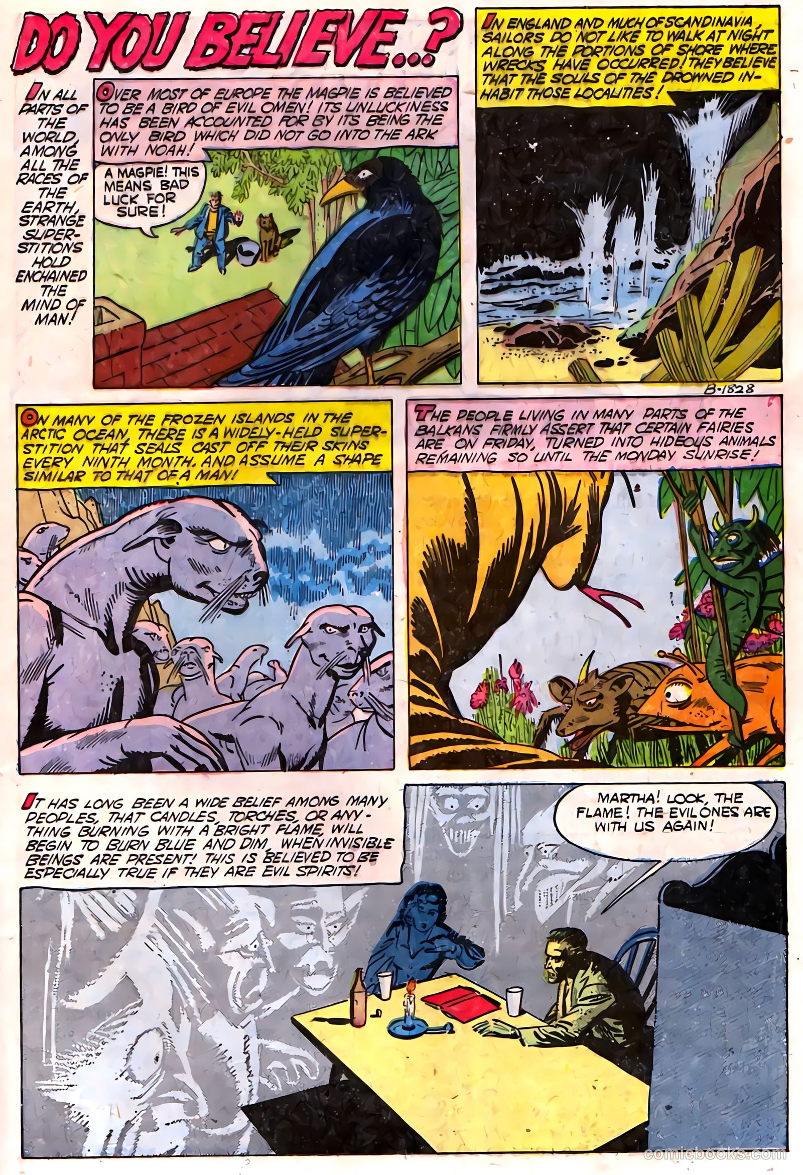 The Unseen #14 (1954) — page 21 of 36