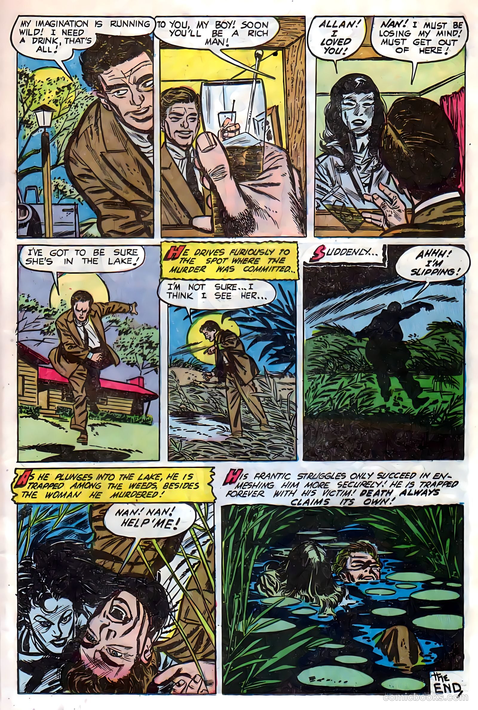 The Unseen #14 (1954) — page 25 of 36
