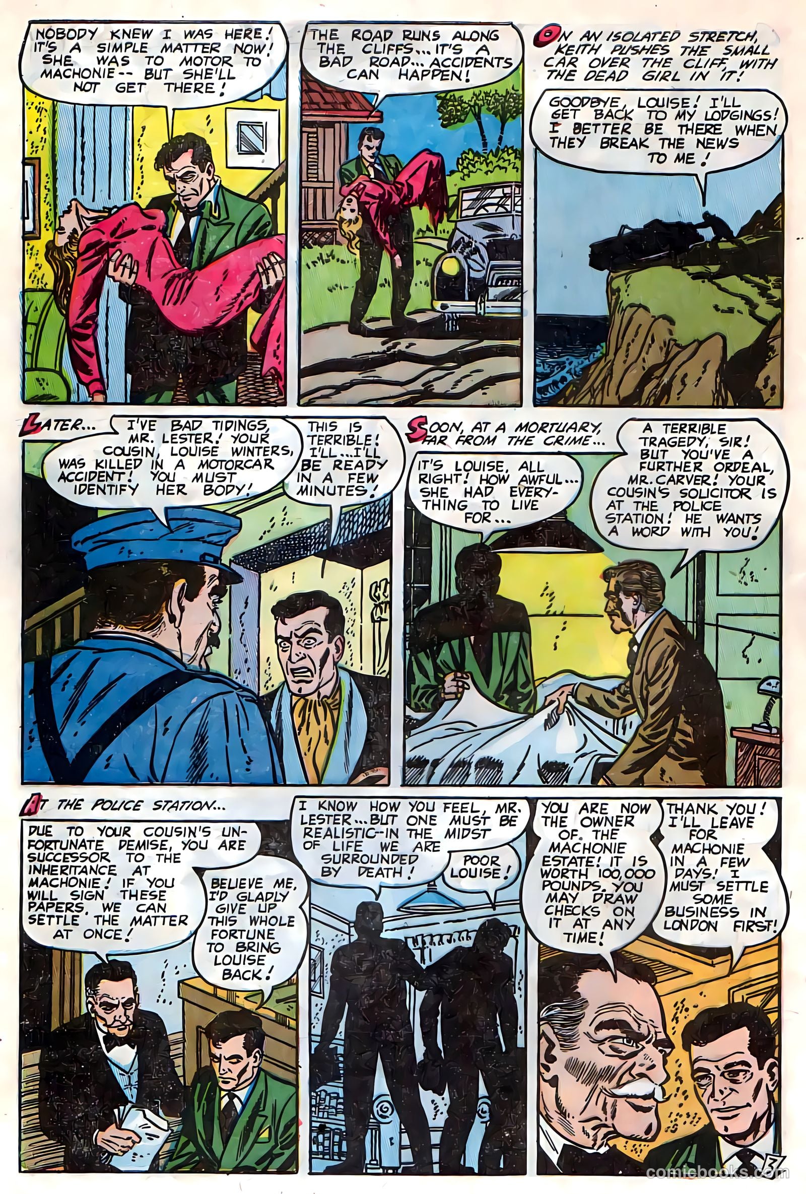 The Unseen #14 (1954) — page 28 of 36