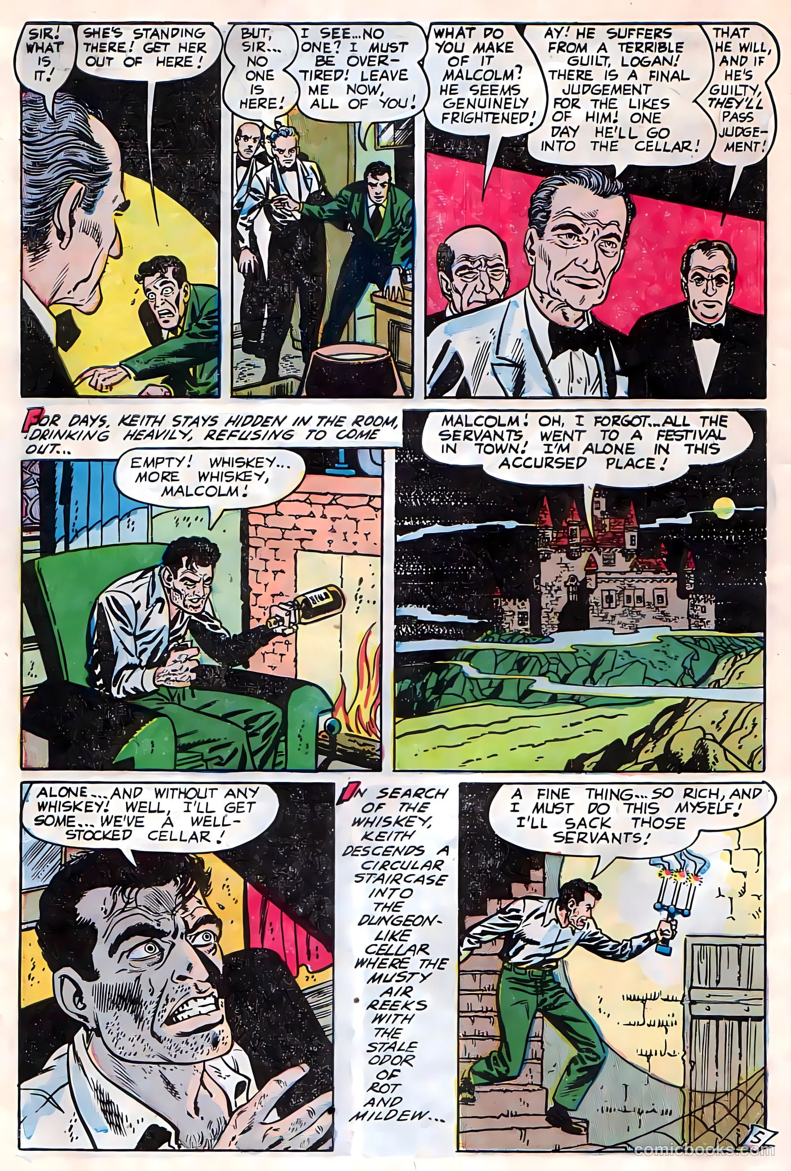 The Unseen #14 (1954) — page 30 of 36