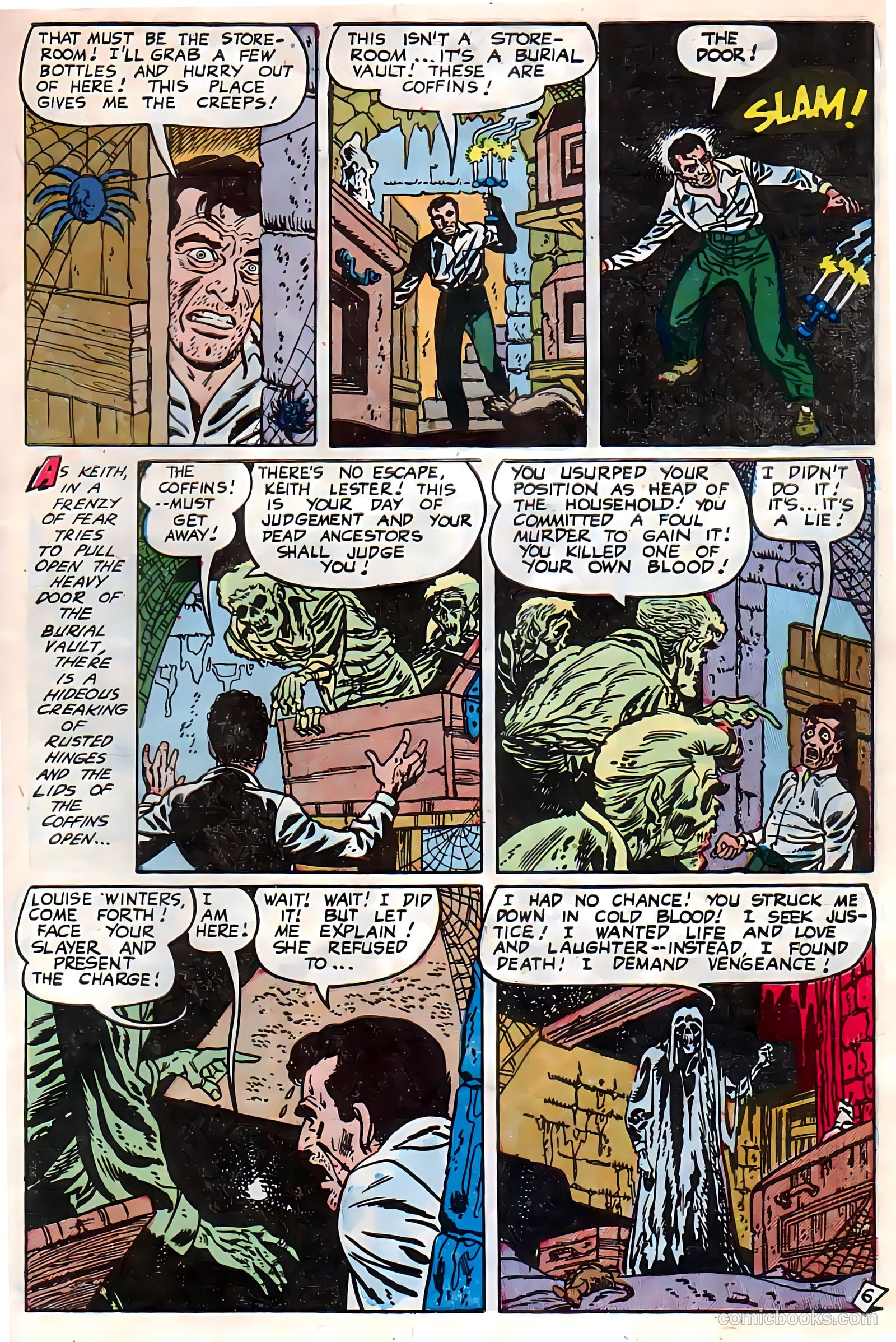 The Unseen #14 (1954) — page 31 of 36