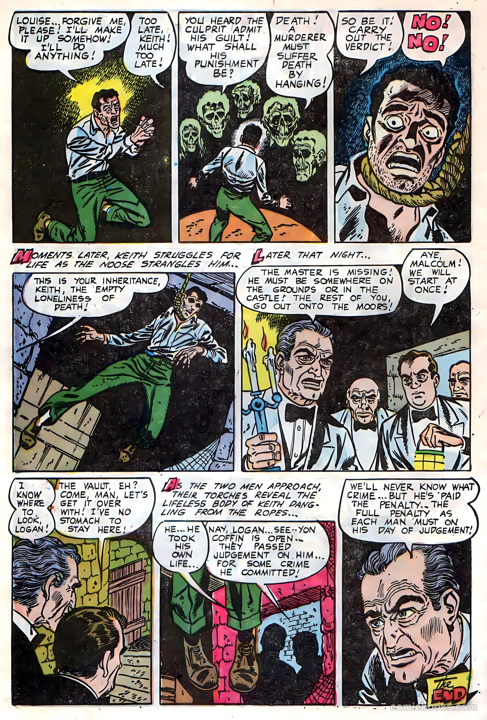 The Unseen #14 (1954) — page 32 of 36