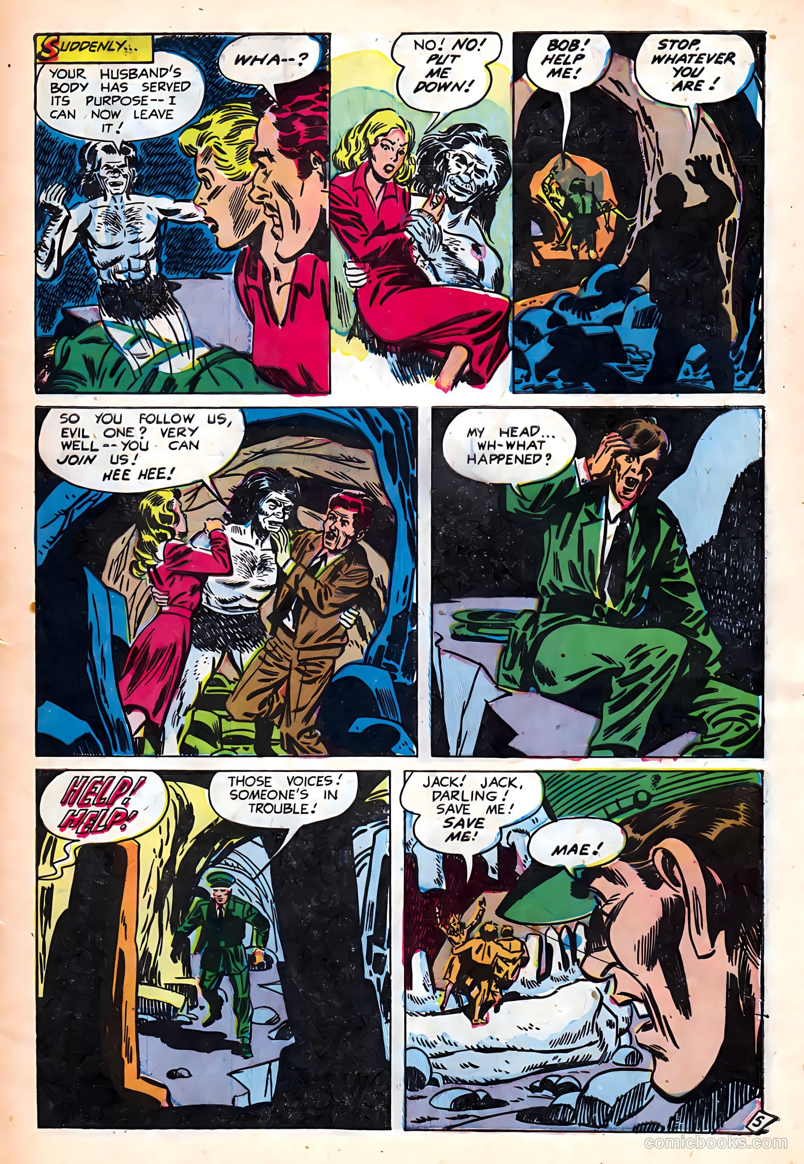 The Unseen #15 (1954) — page 7 of 36