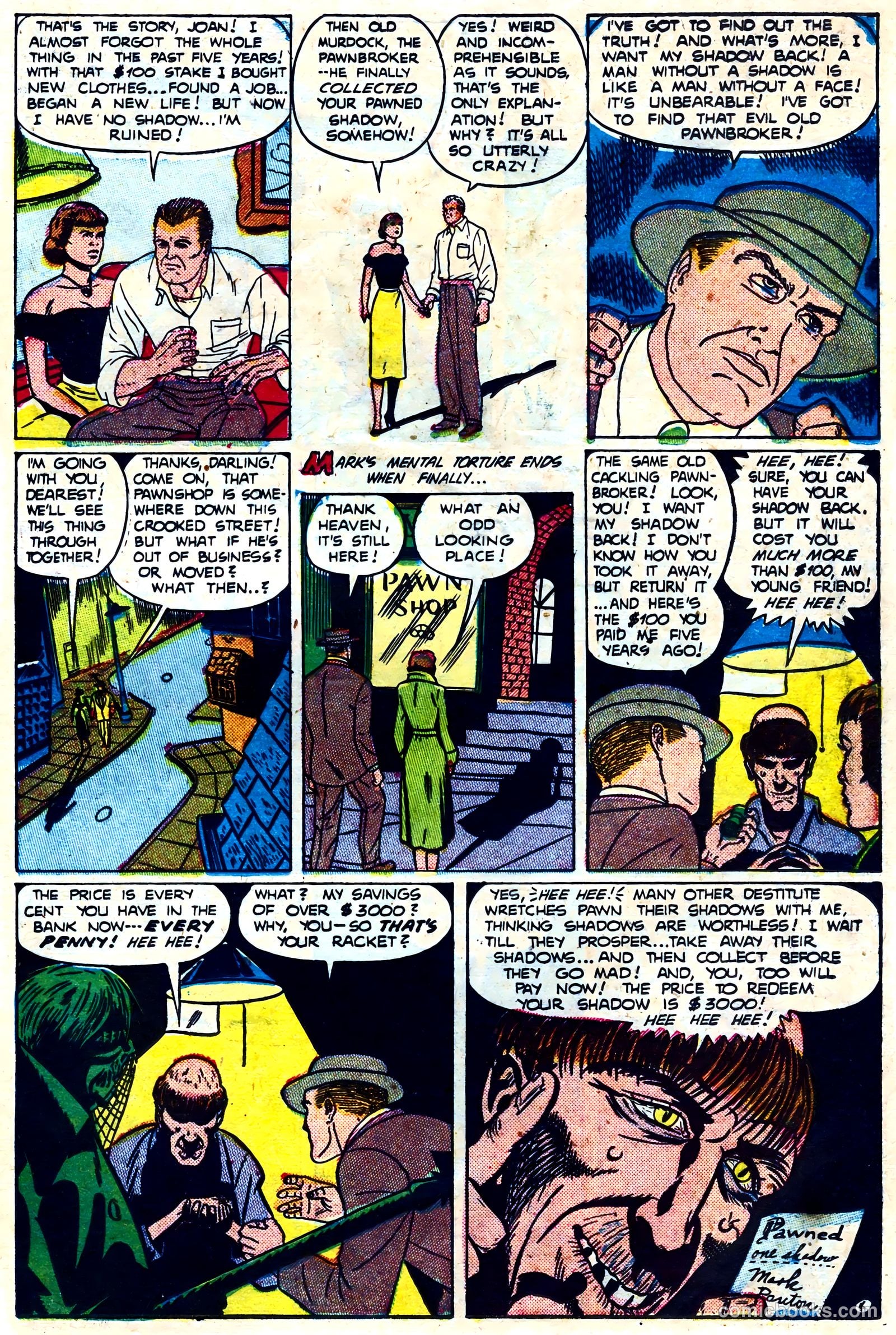 The Unseen #5 (1952) — page 15 of 36