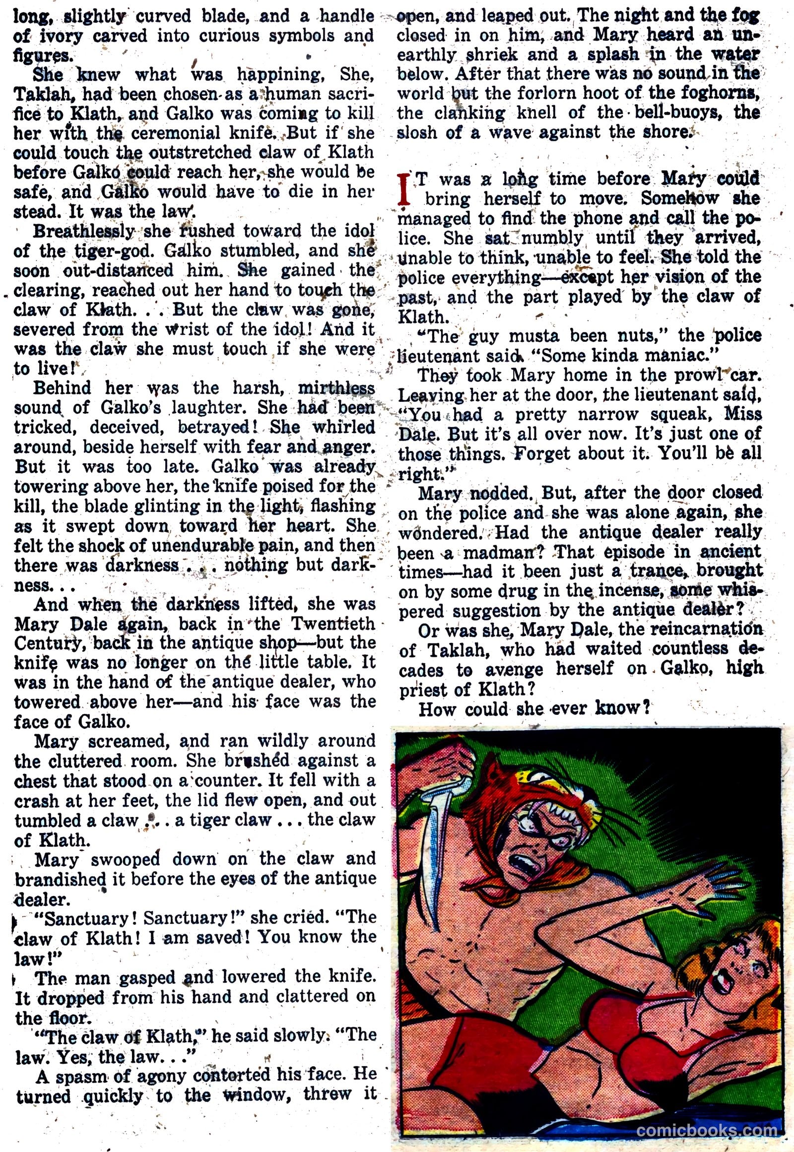 The Unseen #5 (1952) — page 19 of 36