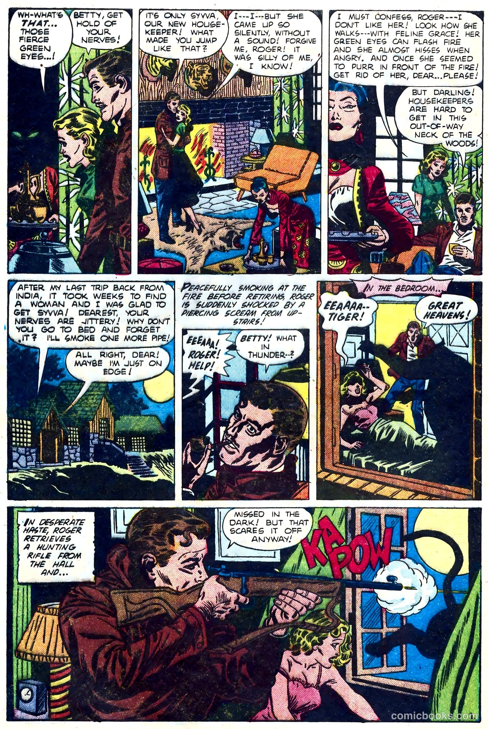 The Unseen #5 (1952) — page 28 of 36