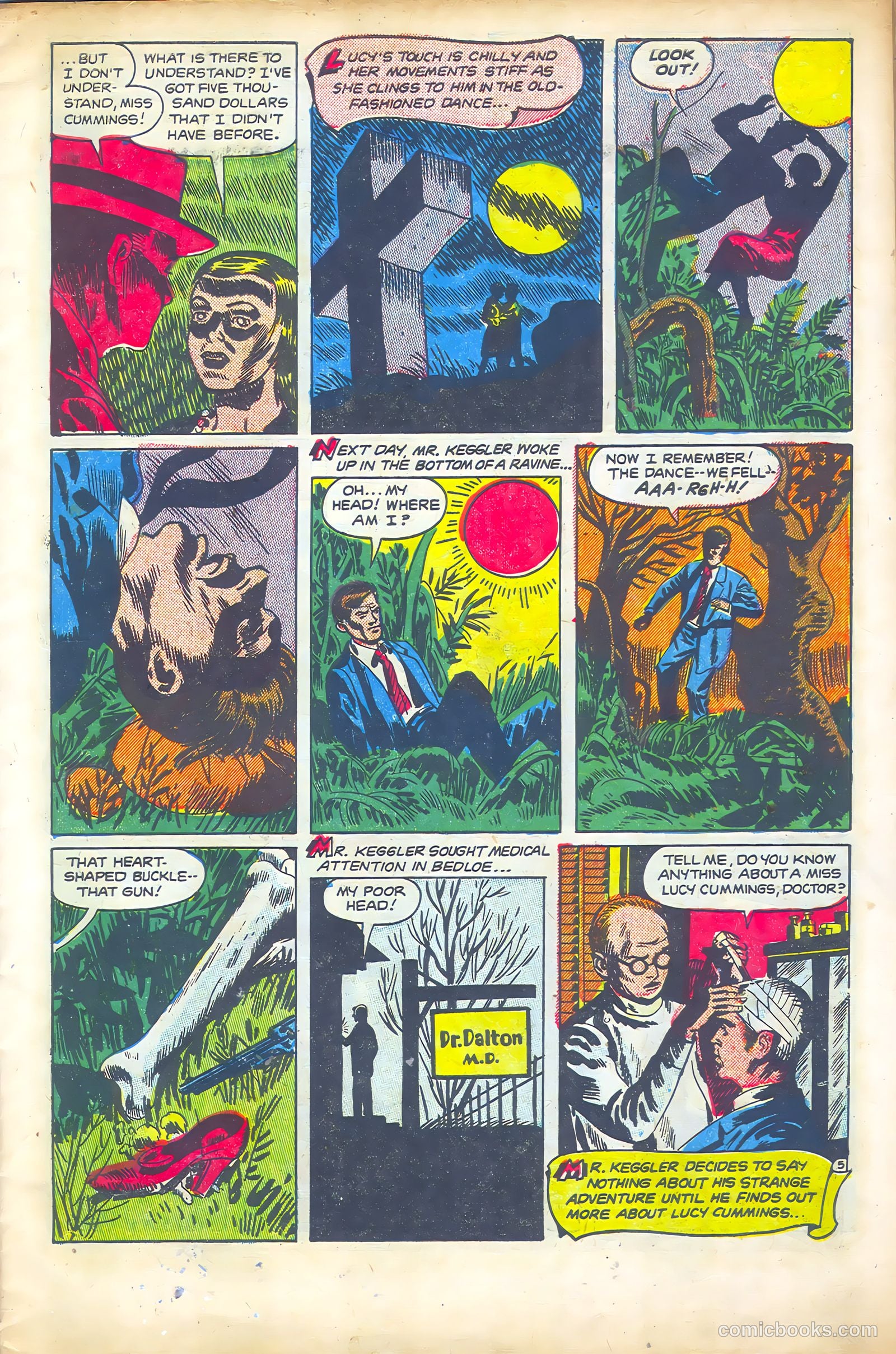 The Unseen #6 (1952) — page 7 of 36