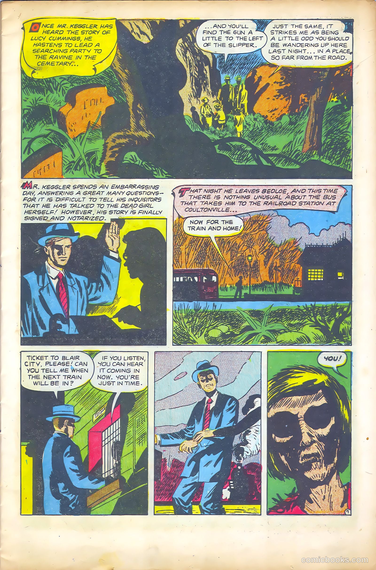 The Unseen #6 (1952) — page 9 of 36