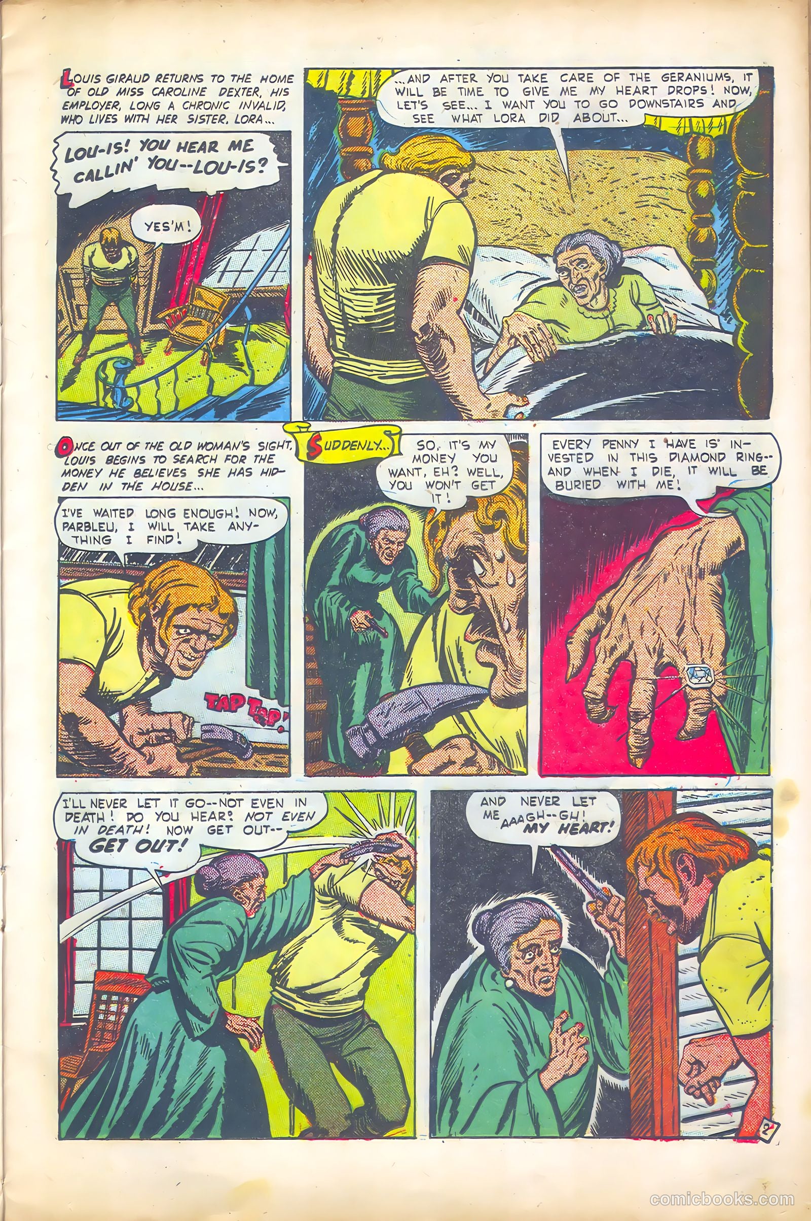 The Unseen #6 (1952) — page 13 of 36