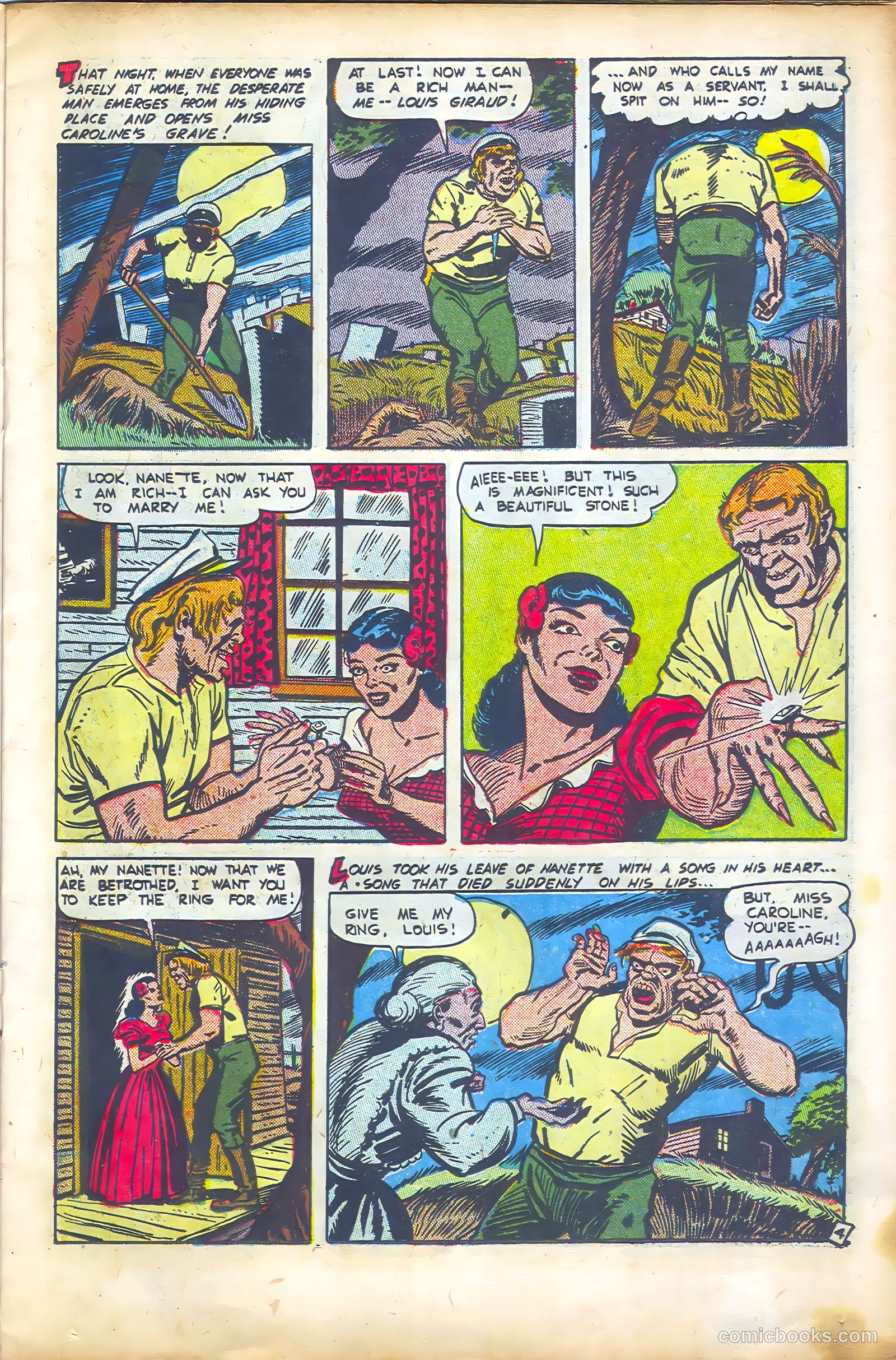 The Unseen #6 (1952) — page 15 of 36