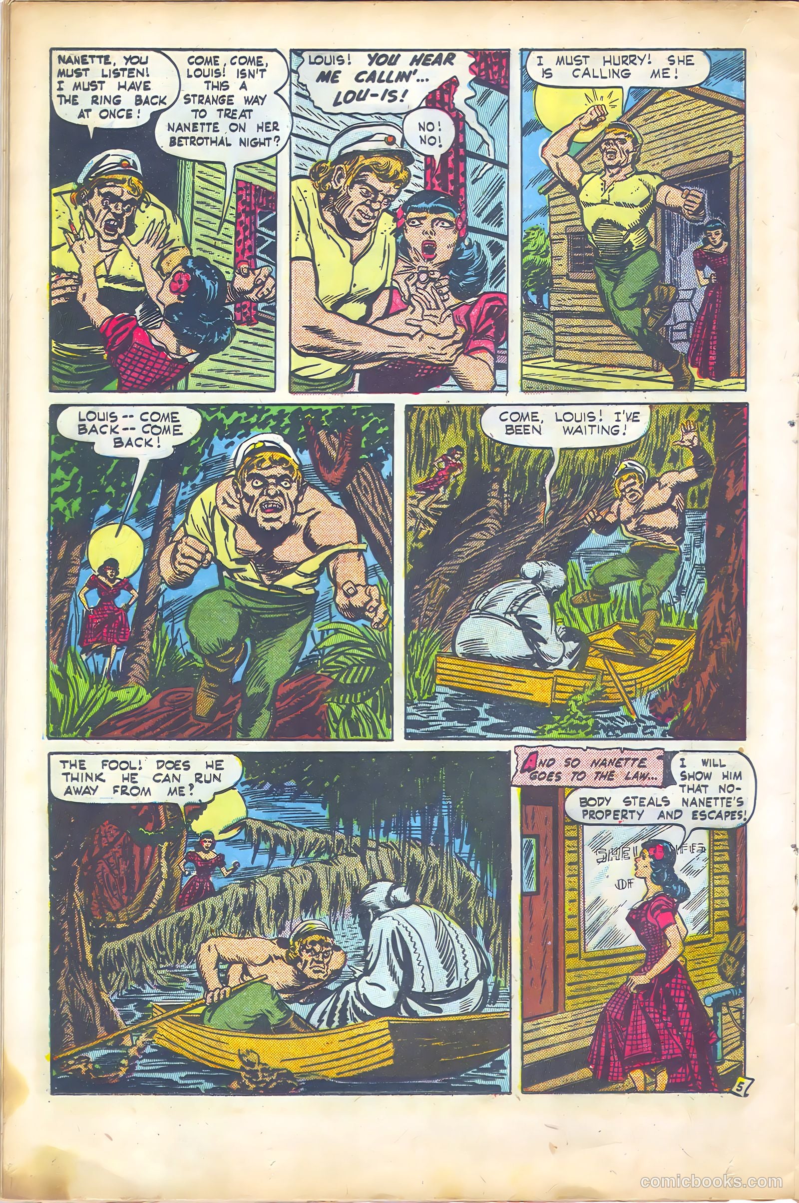 The Unseen #6 (1952) — page 16 of 36