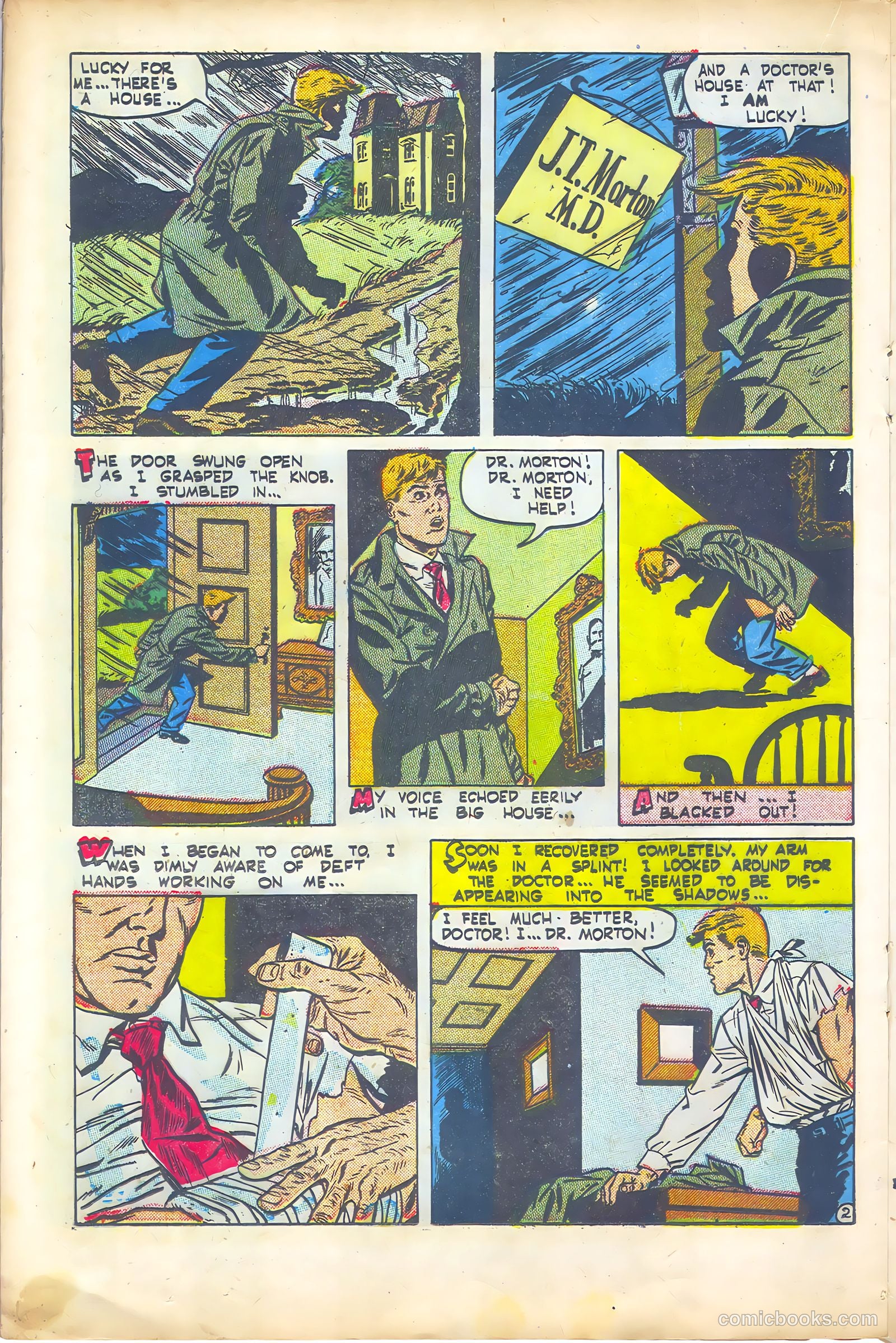 The Unseen #6 (1952) — page 20 of 36