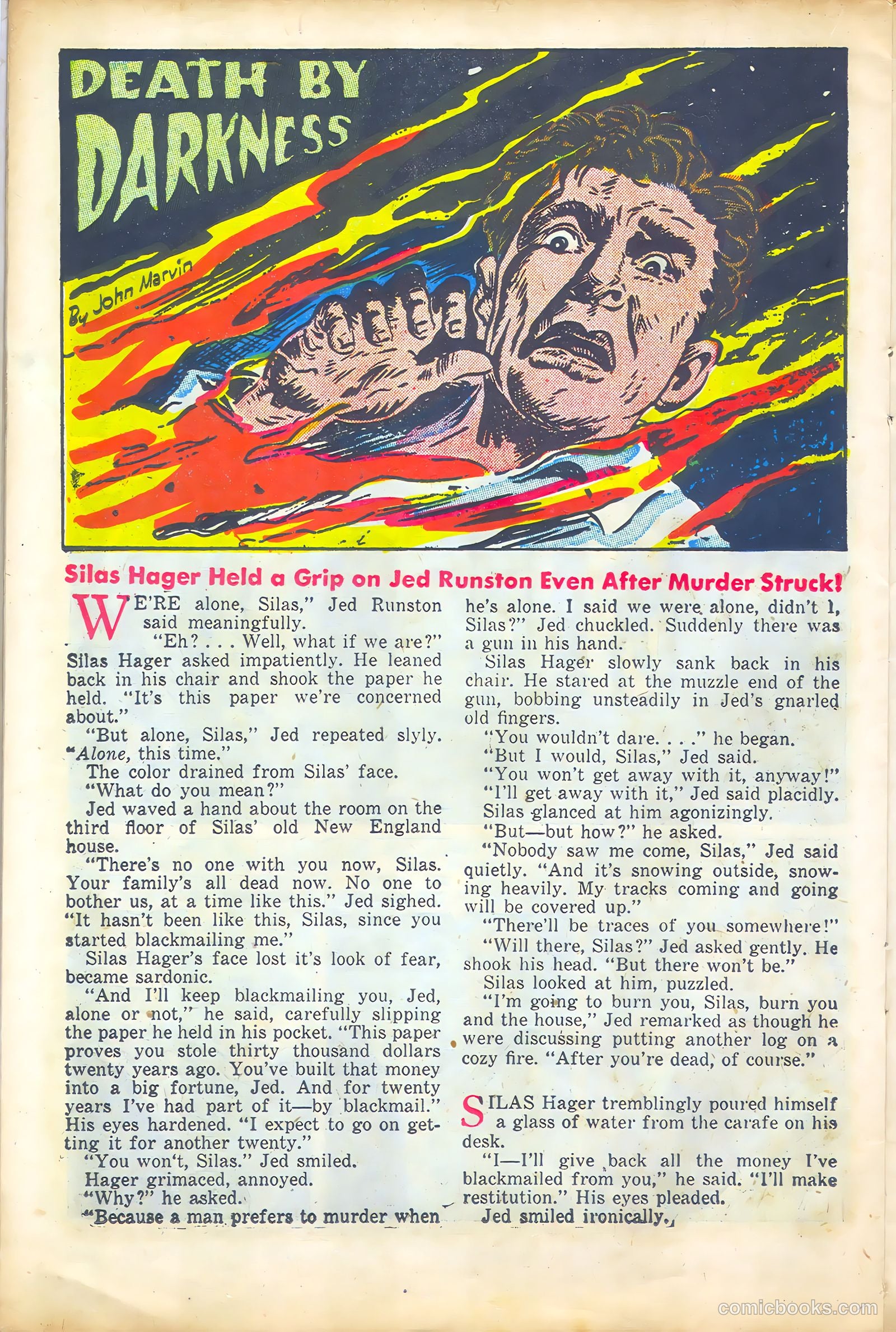 The Unseen #6 (1952) — page 22 of 36
