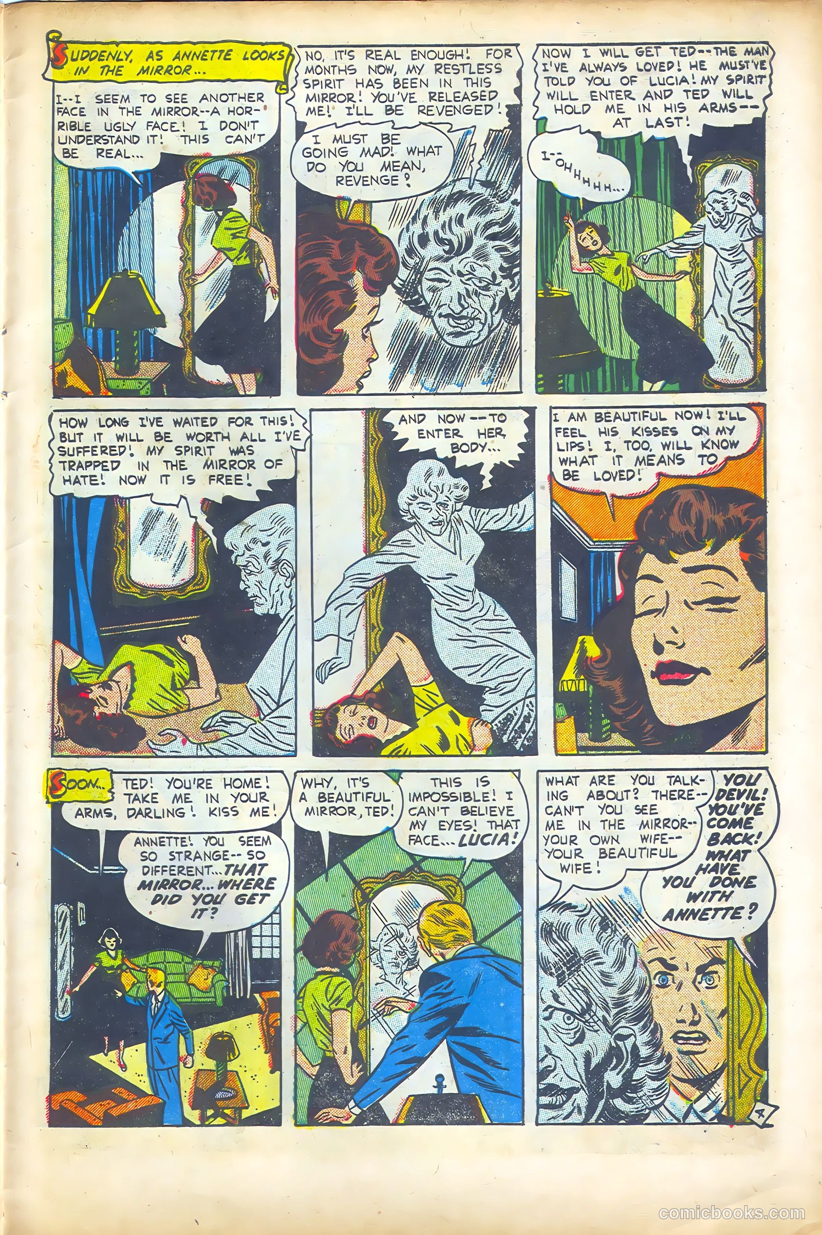 The Unseen #6 (1952) — page 27 of 36