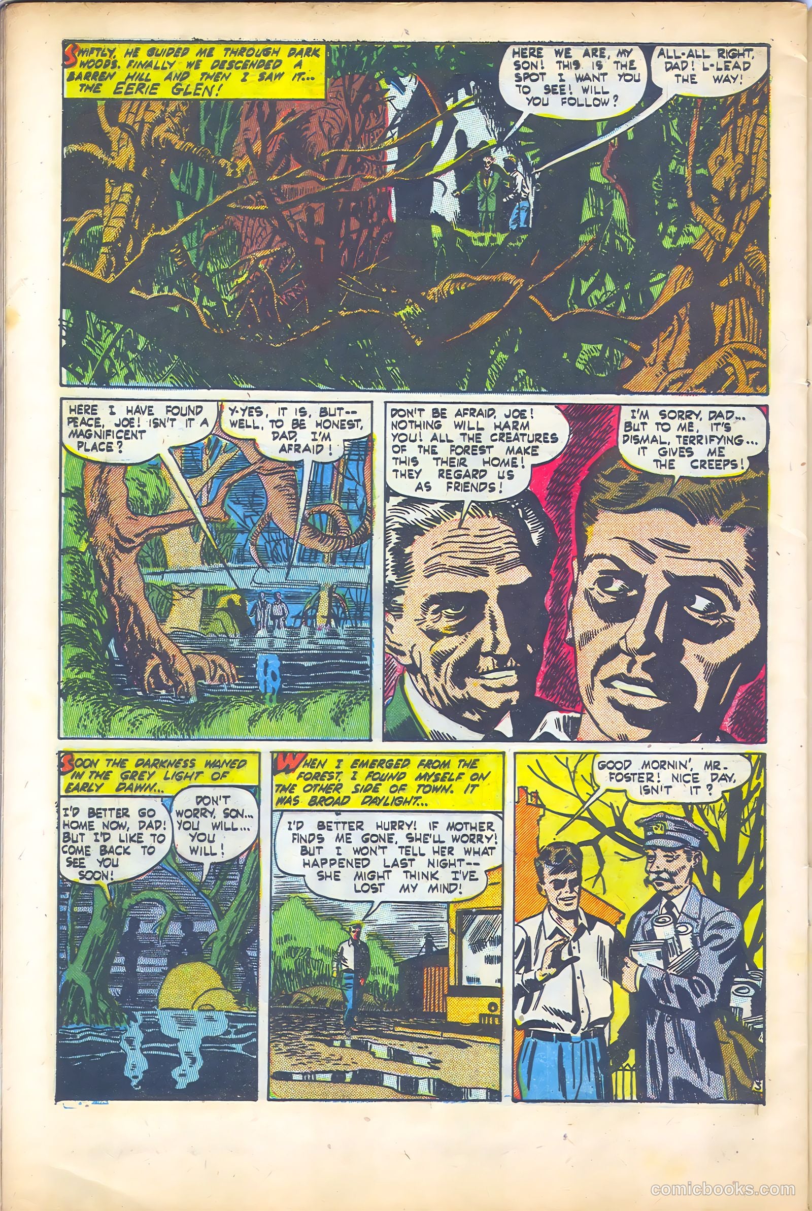 The Unseen #6 (1952) — page 32 of 36
