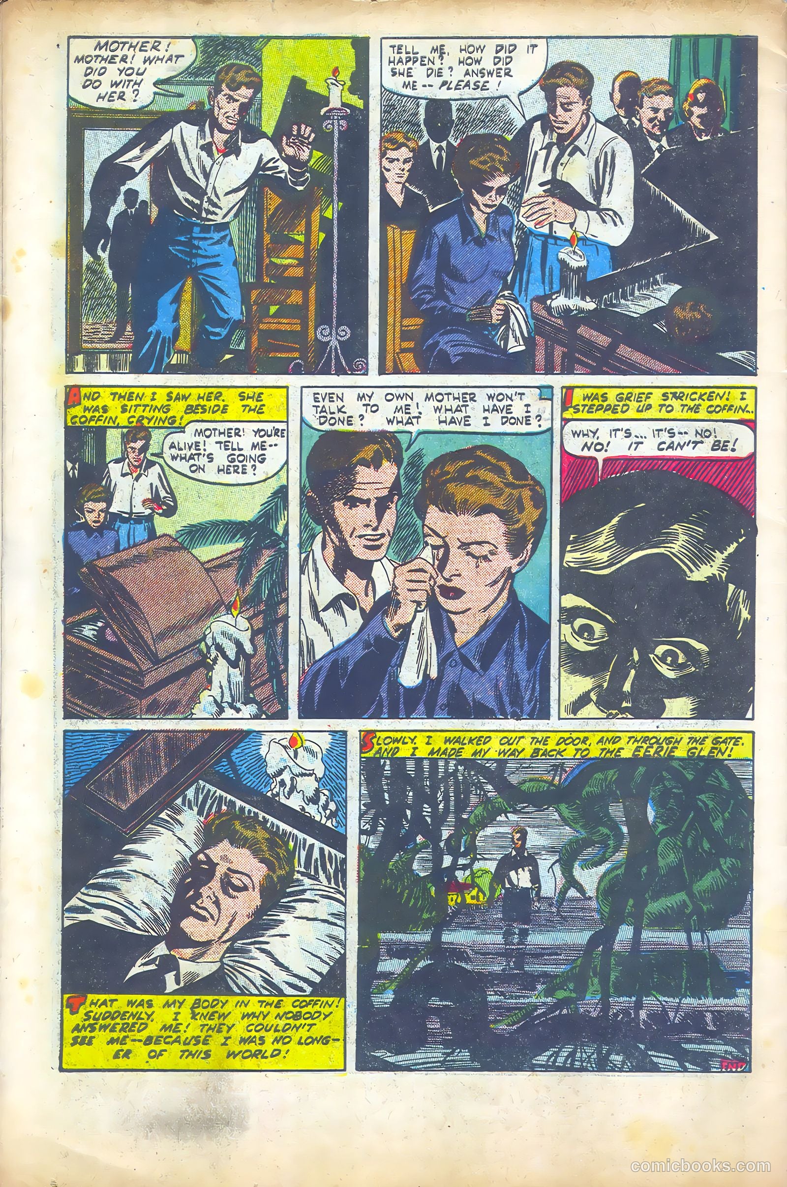 The Unseen #6 (1952) — page 34 of 36