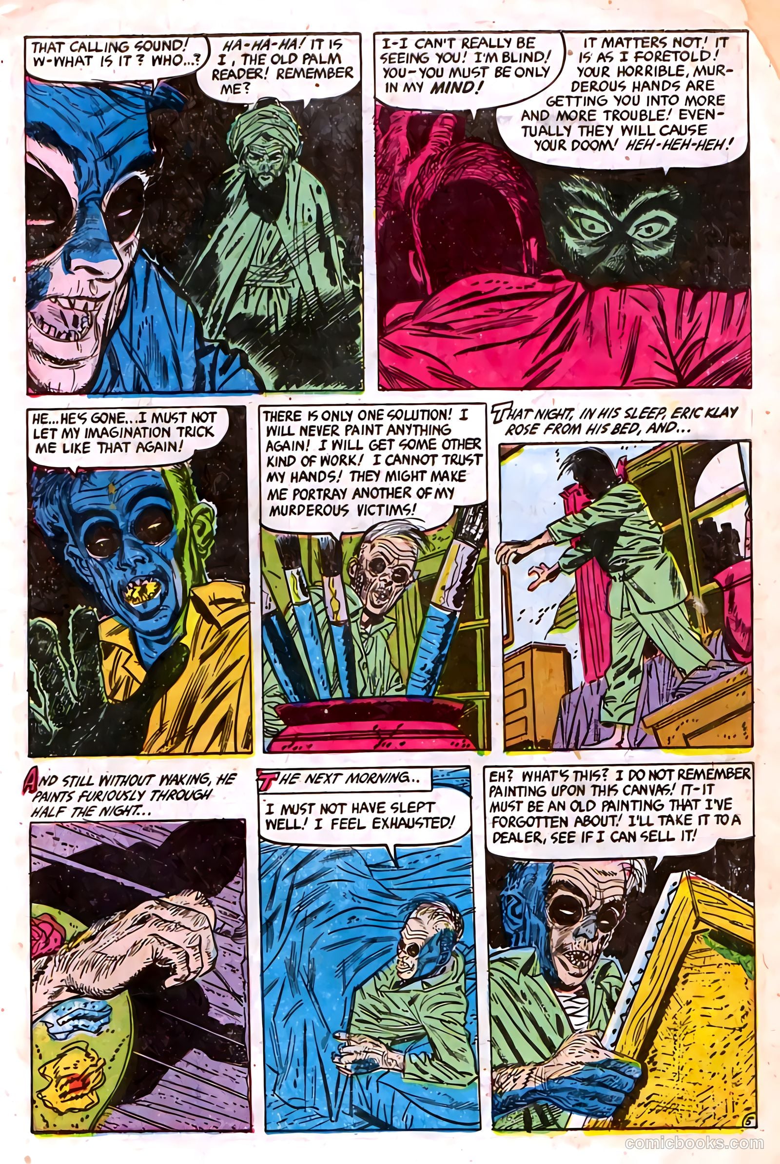 The Unseen #7 (1952) — page 7 of 36