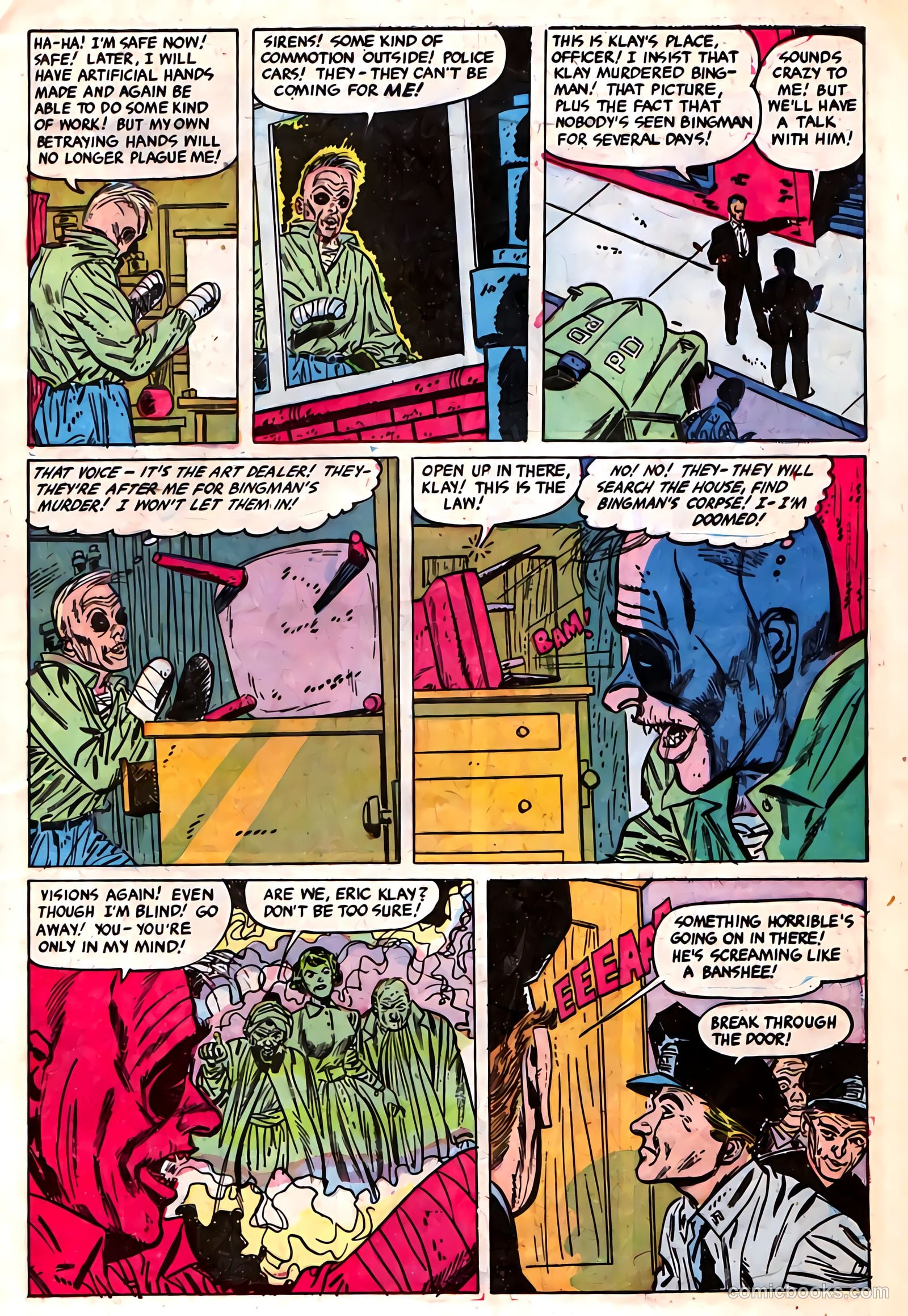 The Unseen #7 (1952) — page 9 of 36