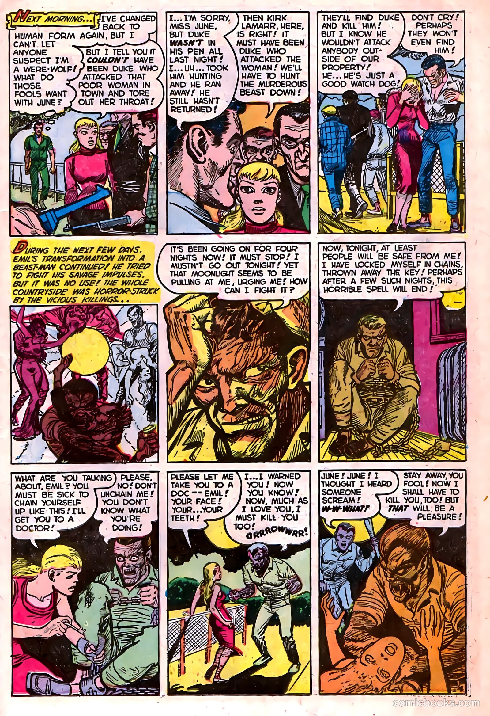 The Unseen #7 (1952) — page 15 of 36