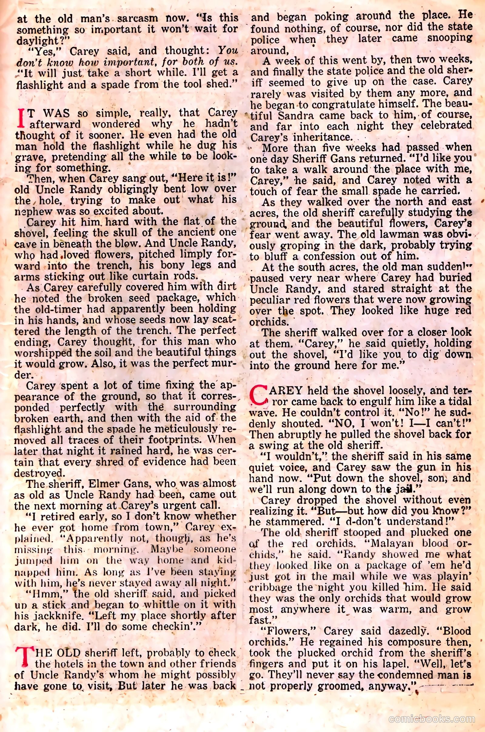 The Unseen #7 (1952) — page 19 of 36