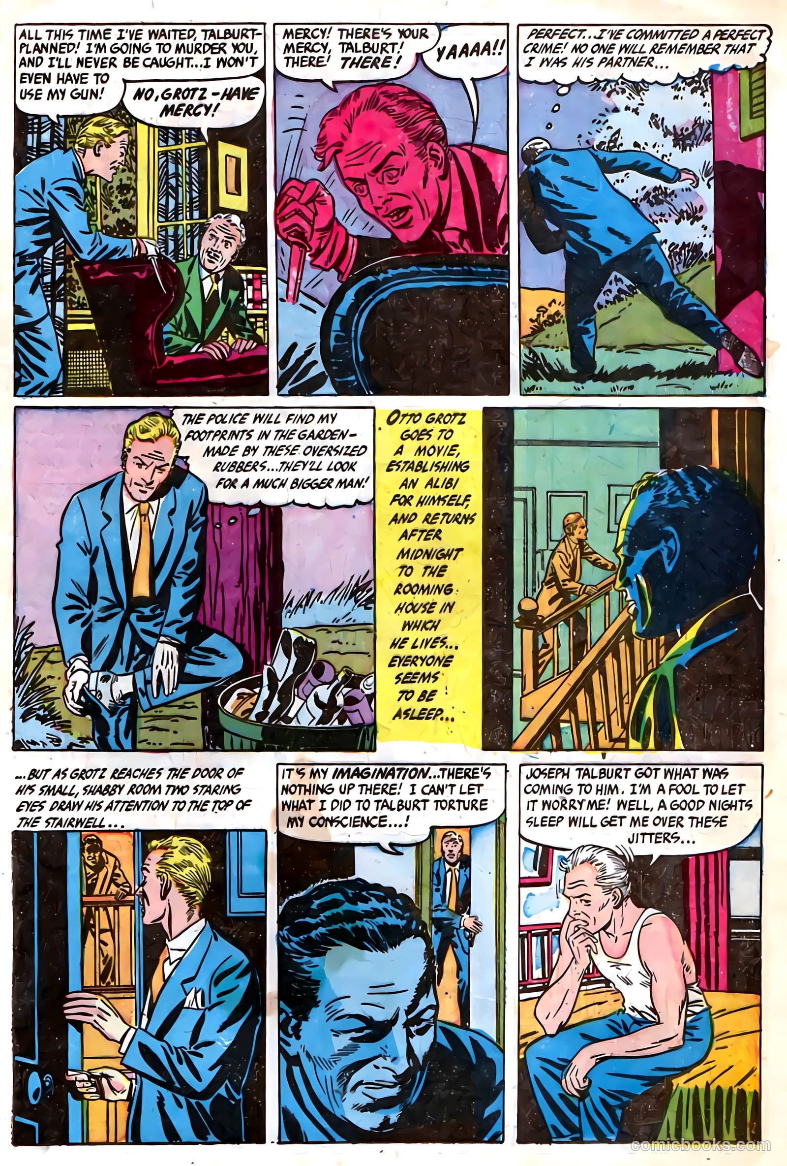 The Unseen #7 (1952) — page 21 of 36