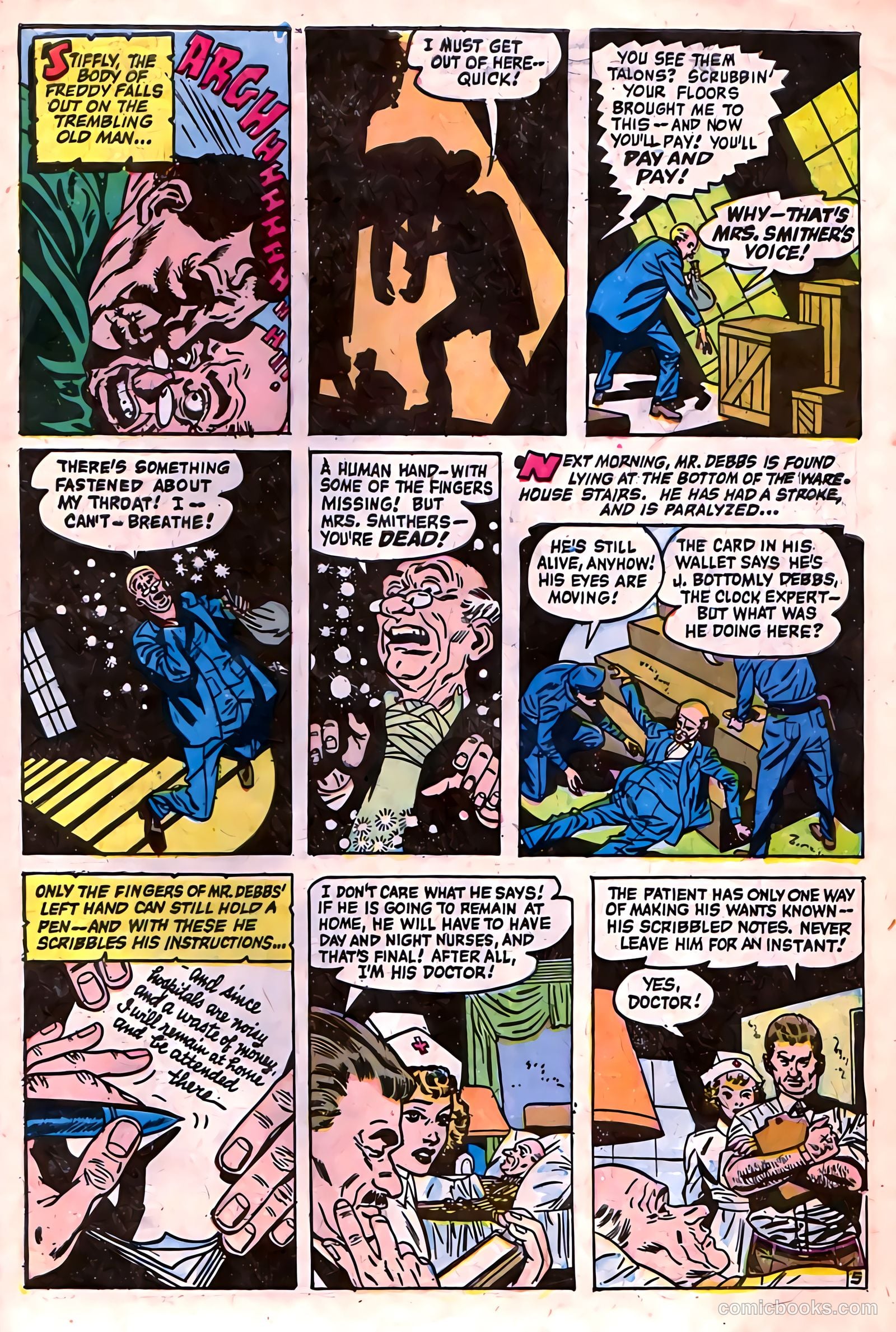 The Unseen #7 (1952) — page 31 of 36
