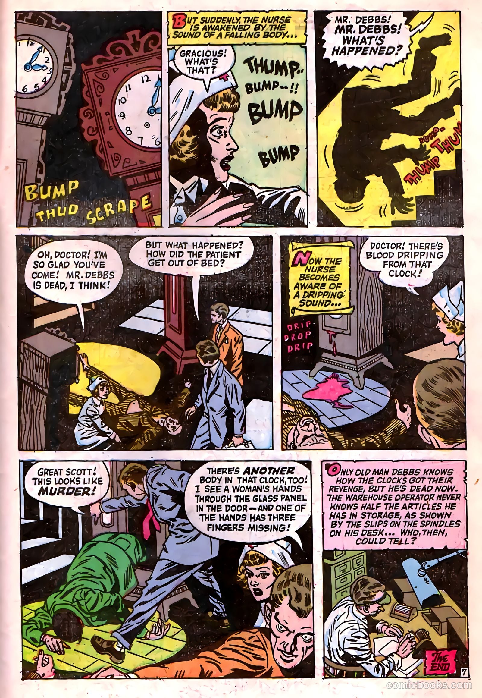 The Unseen #7 (1952) — page 33 of 36