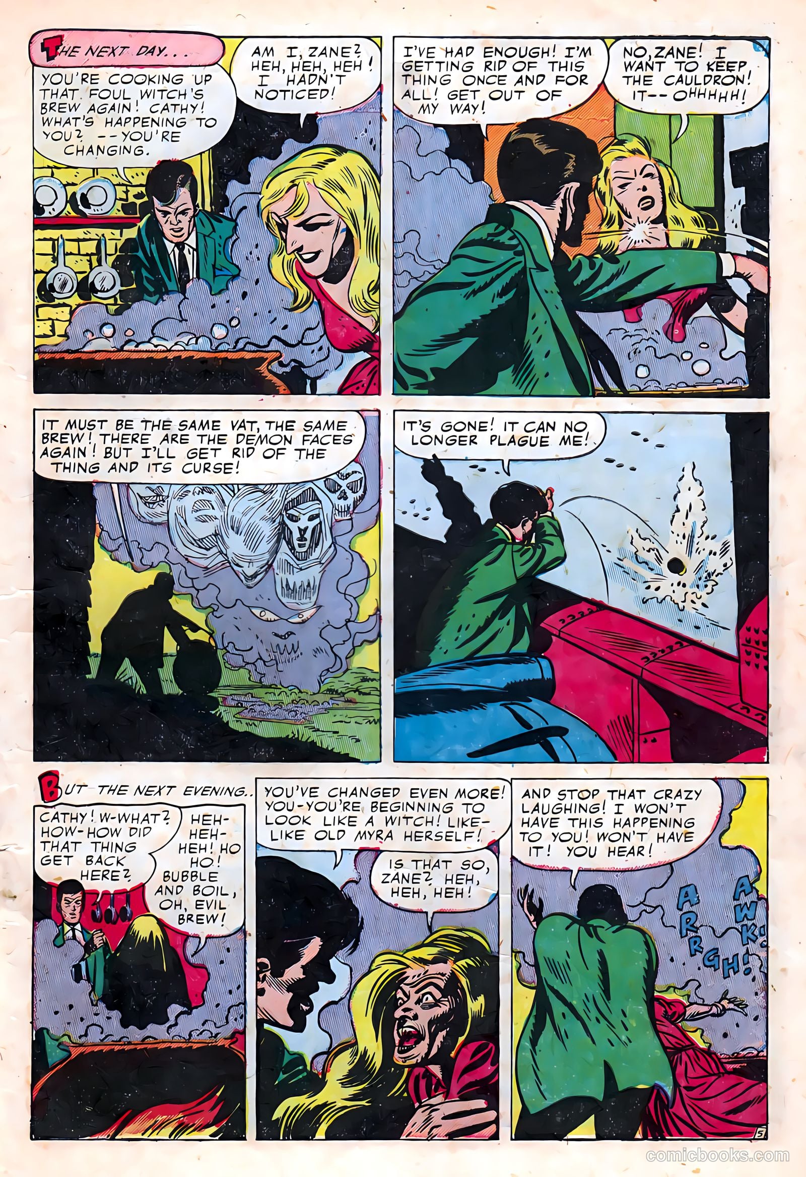 The Unseen #8 (1953) — page 7 of 36