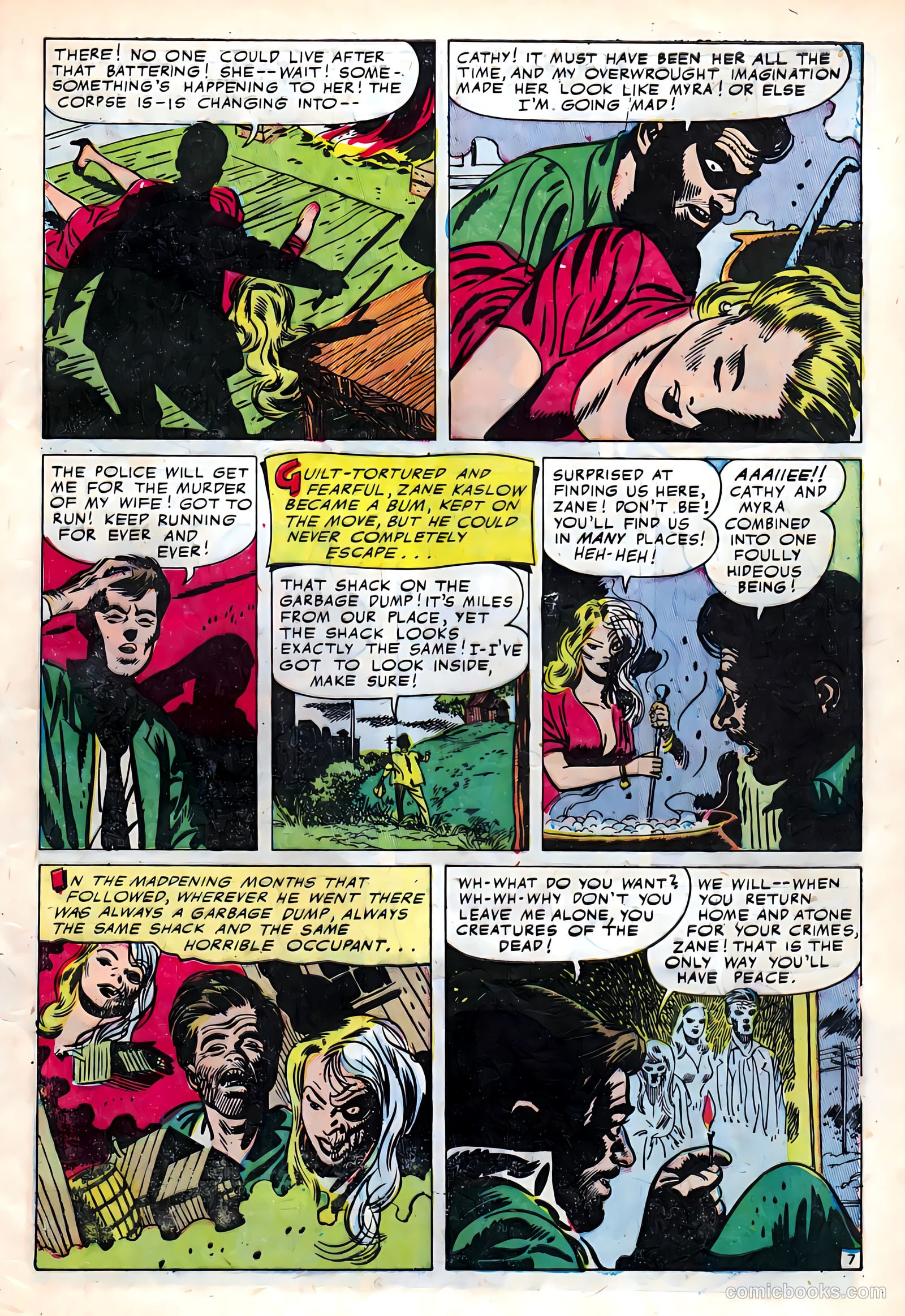 The Unseen #8 (1953) — page 9 of 36