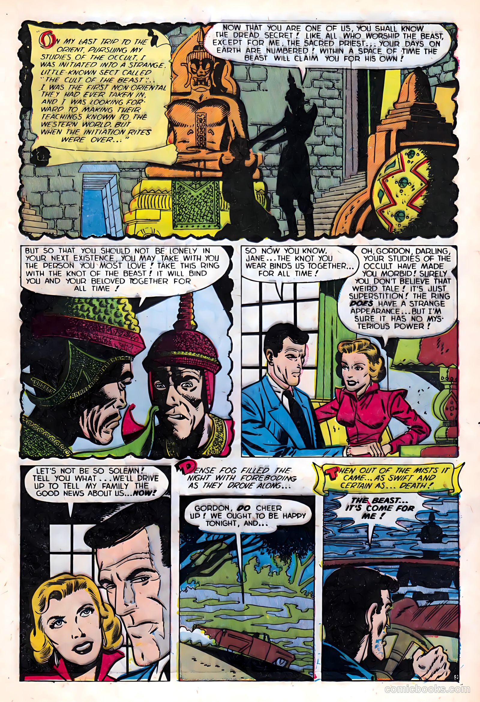 The Unseen #8 (1953) — page 17 of 36