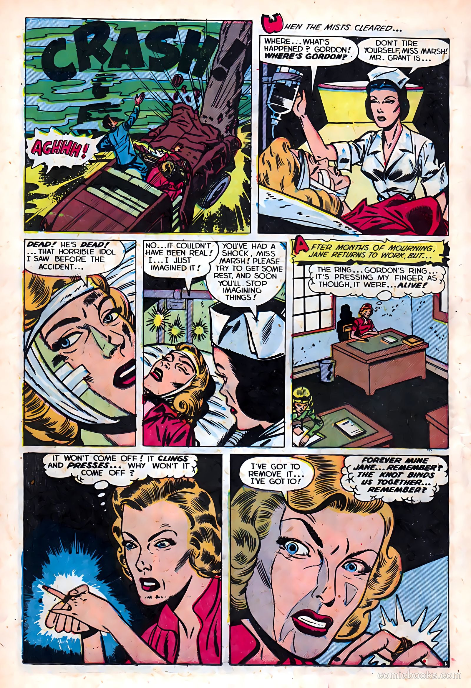 The Unseen #8 (1953) — page 18 of 36