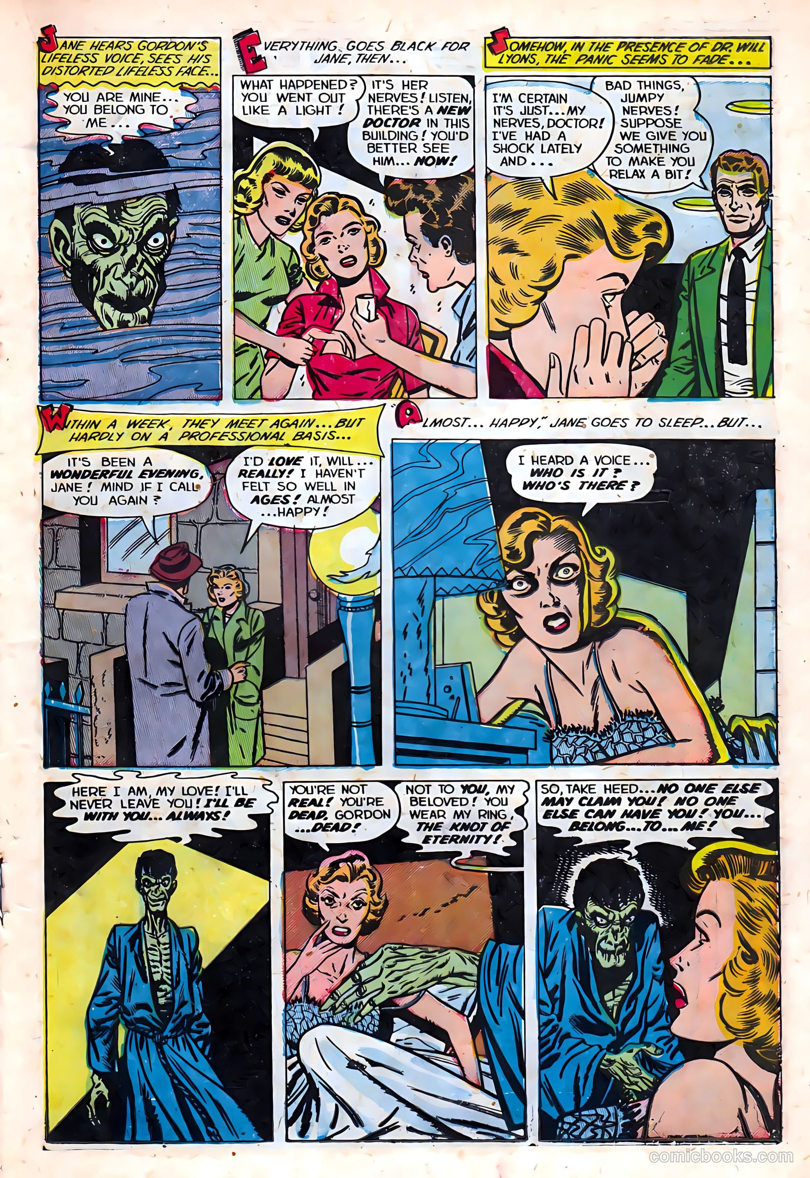 The Unseen #8 (1953) — page 19 of 36