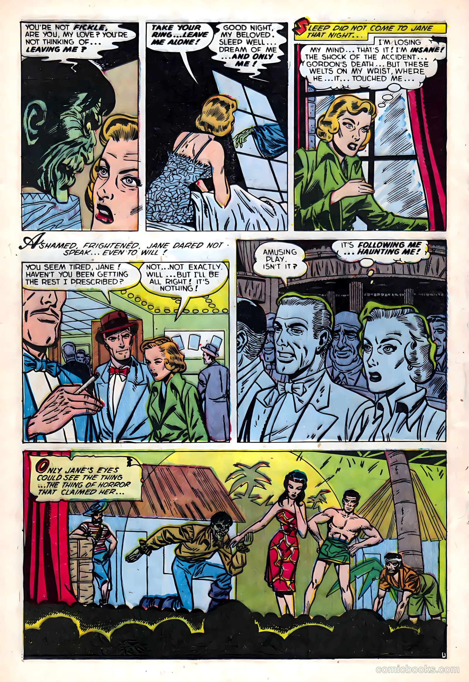 The Unseen #8 (1953) — page 20 of 36