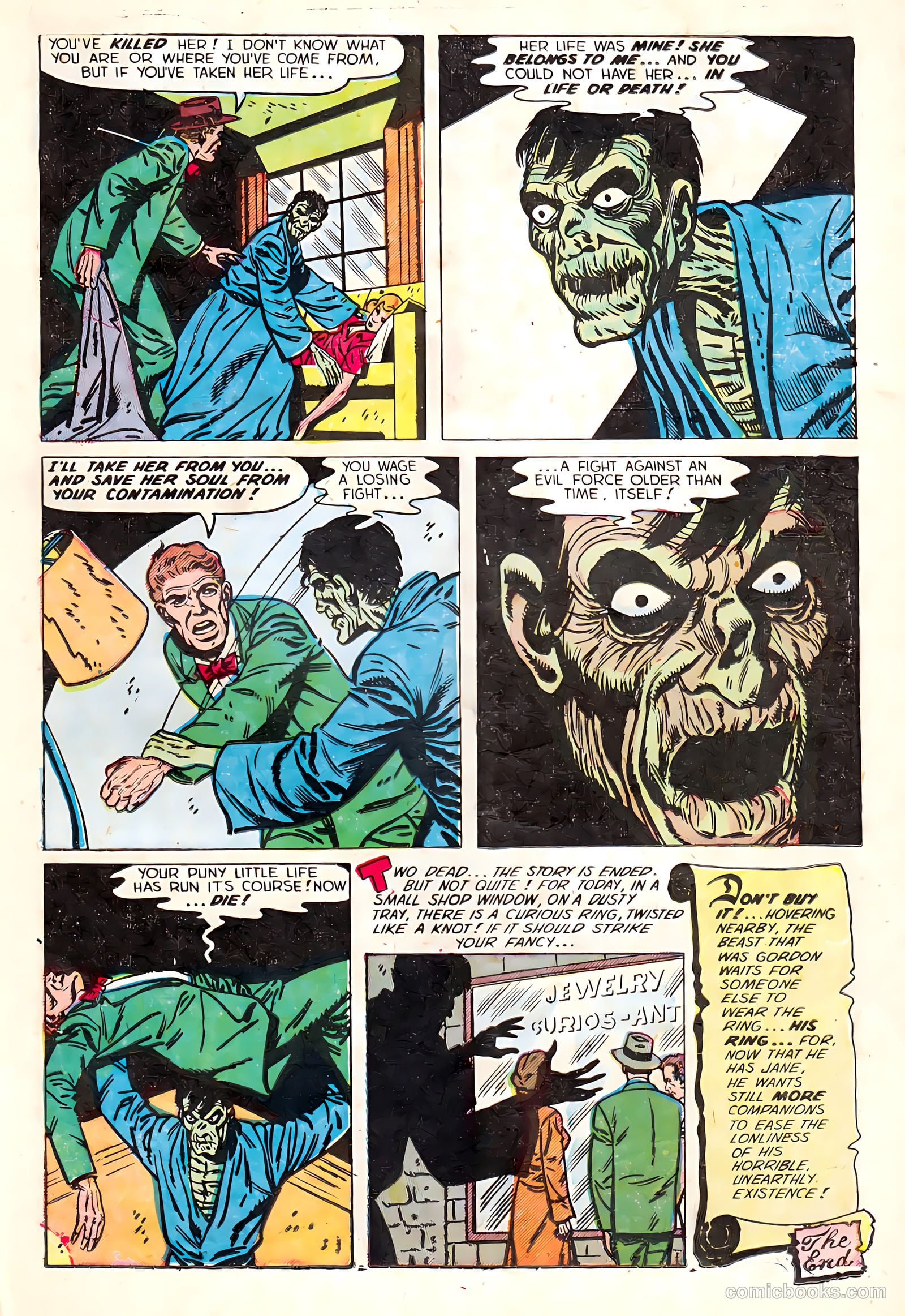 The Unseen #8 (1953) — page 23 of 36