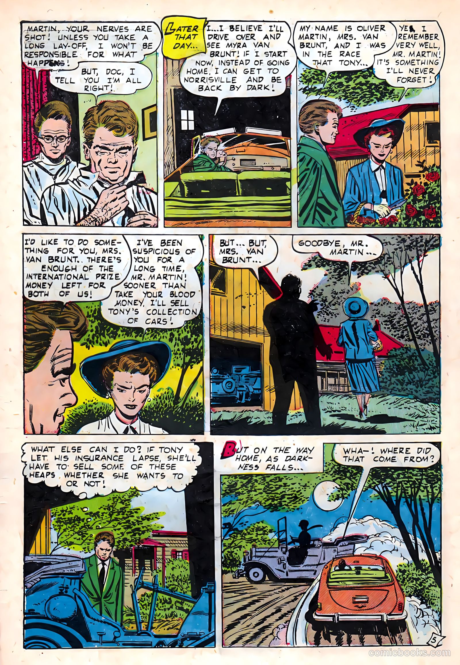 The Unseen #8 (1953) — page 30 of 36