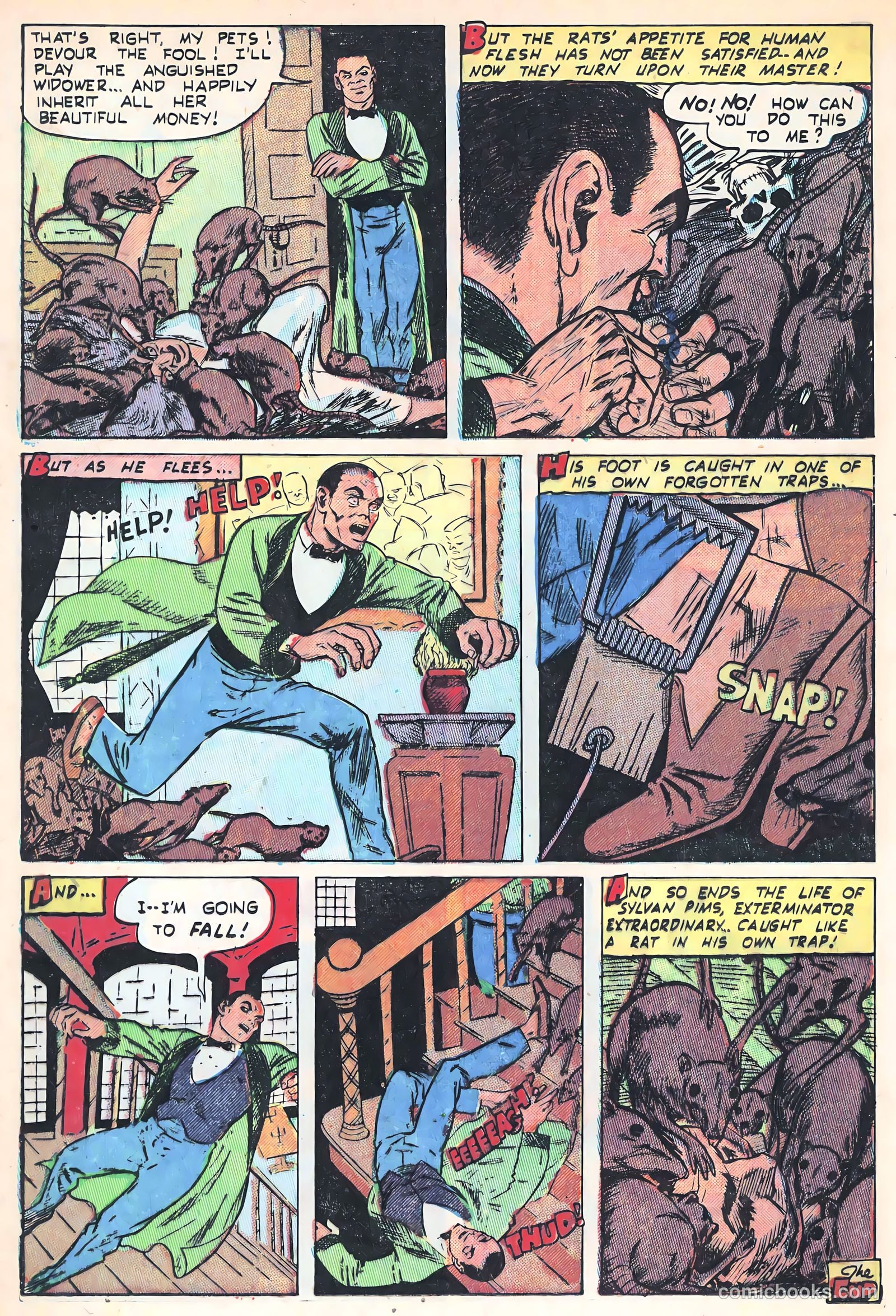 The Unseen #9 (1953) — page 16 of 37