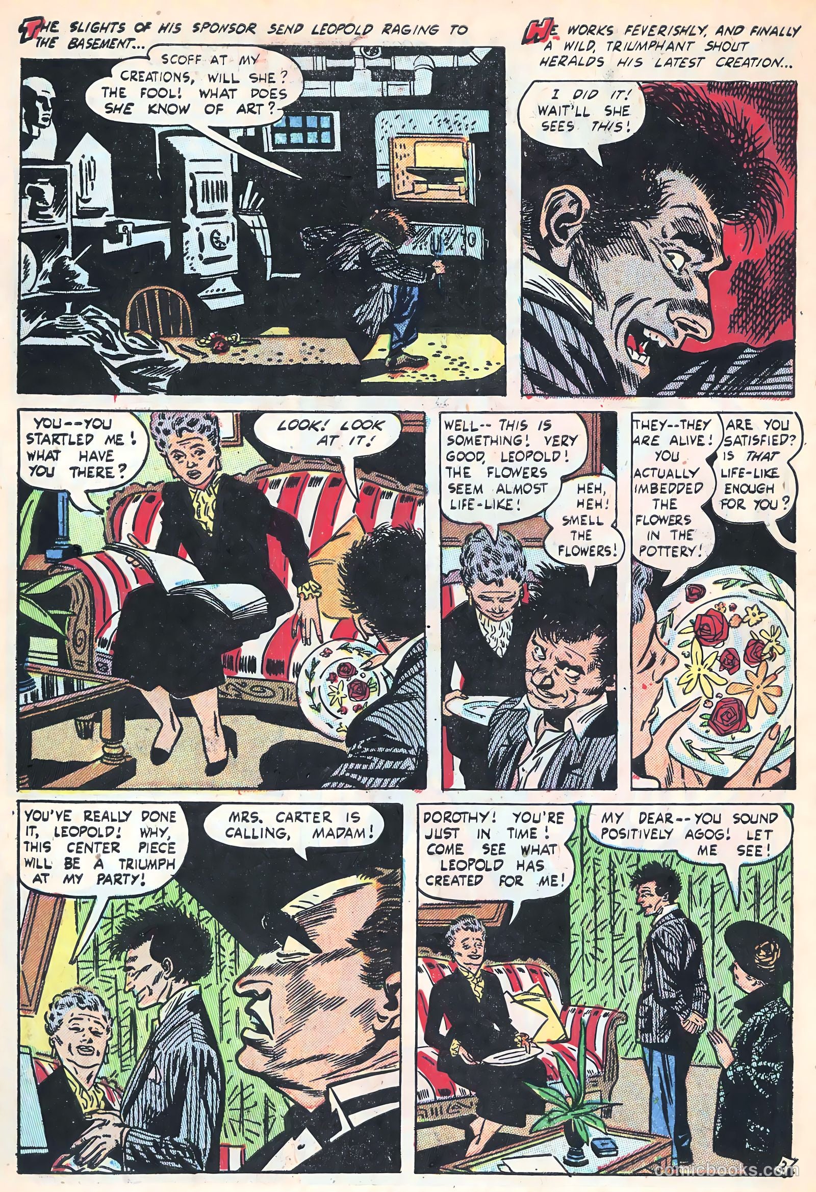 The Unseen #9 (1953) — page 30 of 37