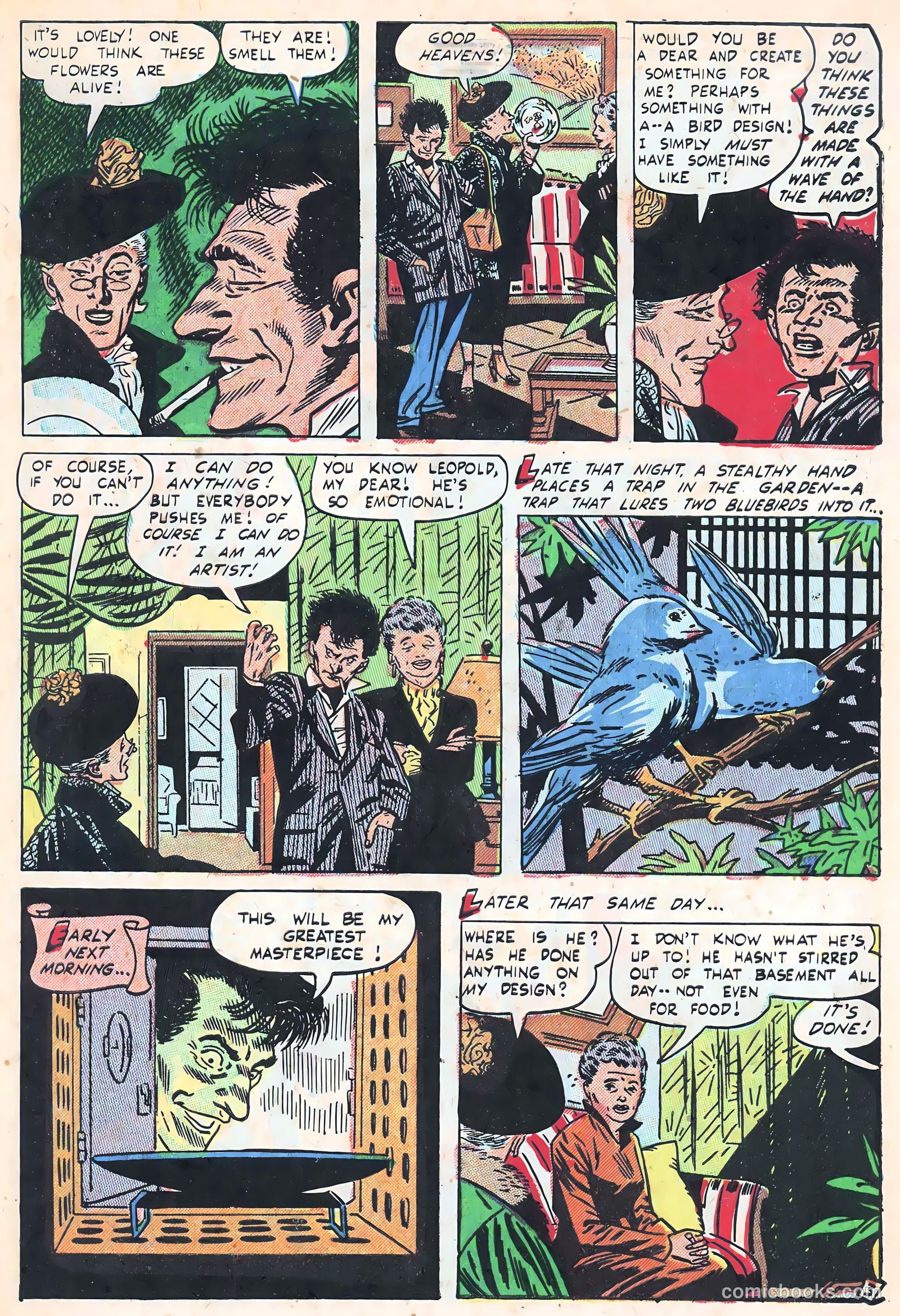 The Unseen #9 (1953) — page 31 of 37