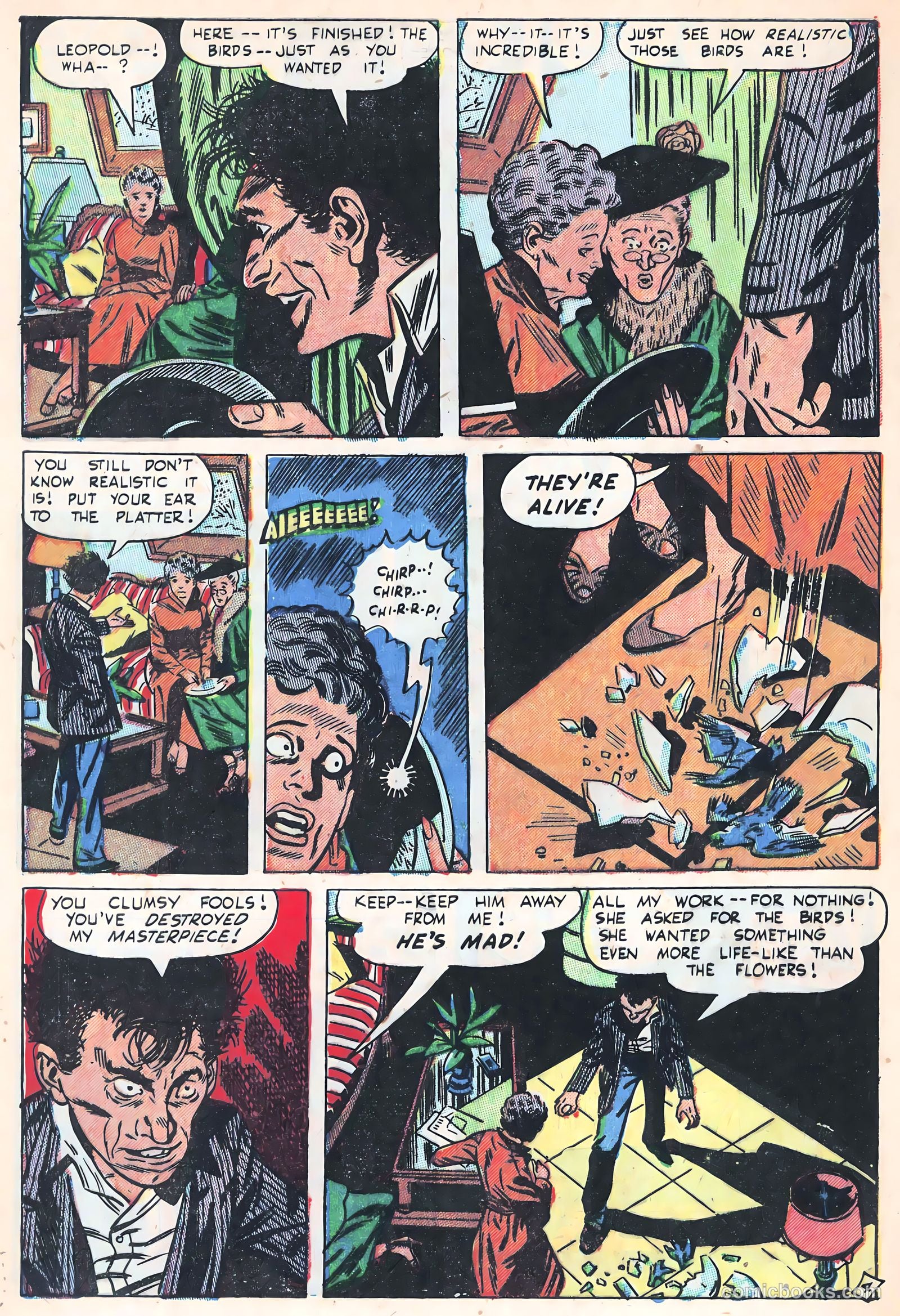 The Unseen #9 (1953) — page 32 of 37