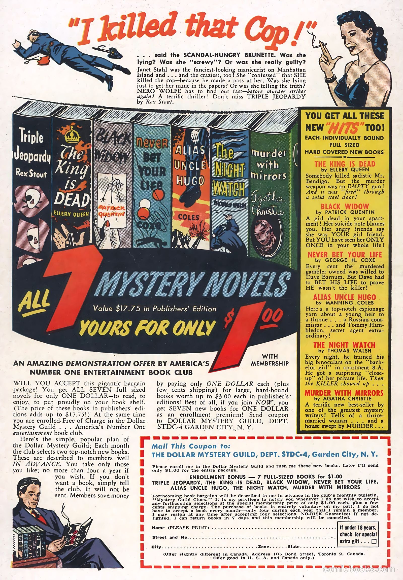 The Unseen #9 (1953) — page 36 of 37