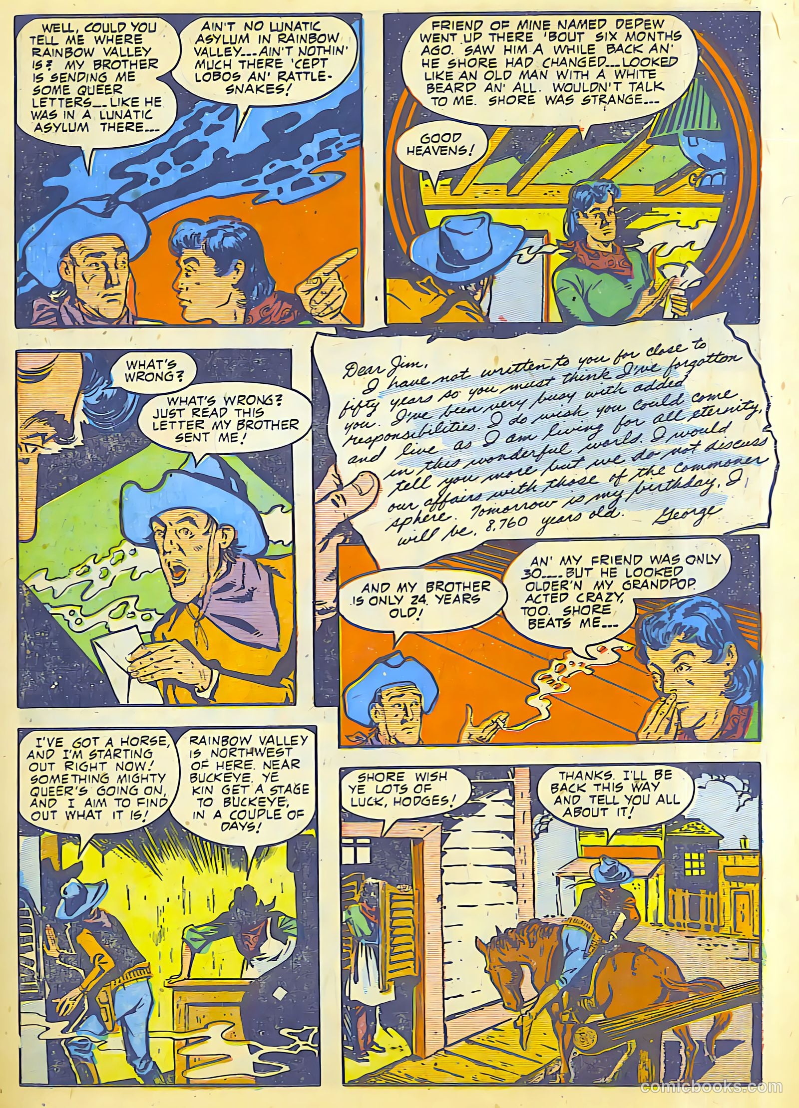 The Westerner #14 (1948) — page 21 of 52