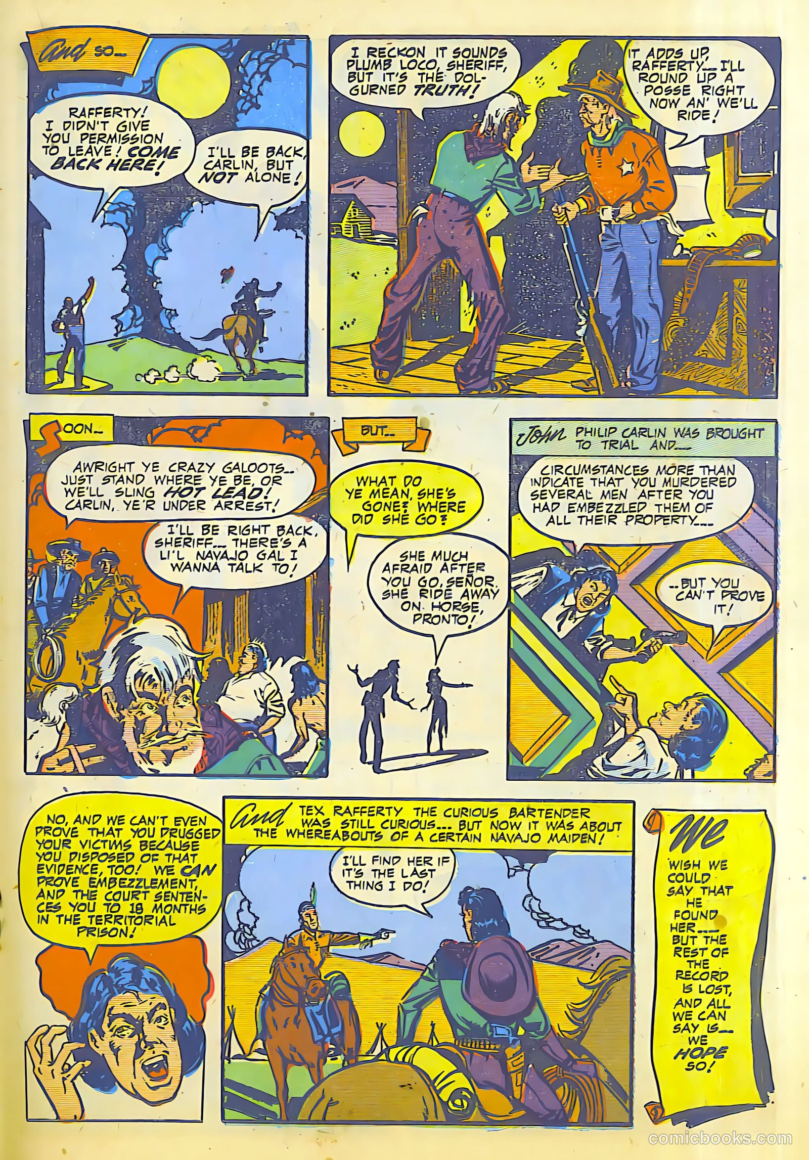The Westerner #14 (1948) — page 27 of 52